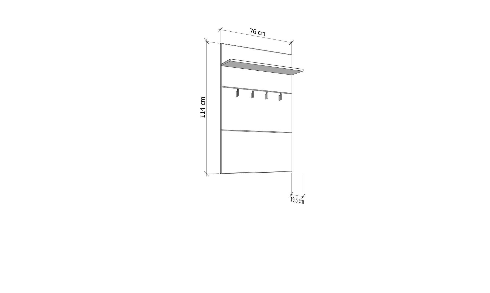 Home affaire Garderoben-Set »Beny Flurmöbel, Dielenmöbel, Flurschrank, Flurgarderobe Breite 218 cm«, (5 St., 5tlg), inkl. 2 Schränke, Sitzbank mit Kissen, Garderobenpaneele und Spiegel