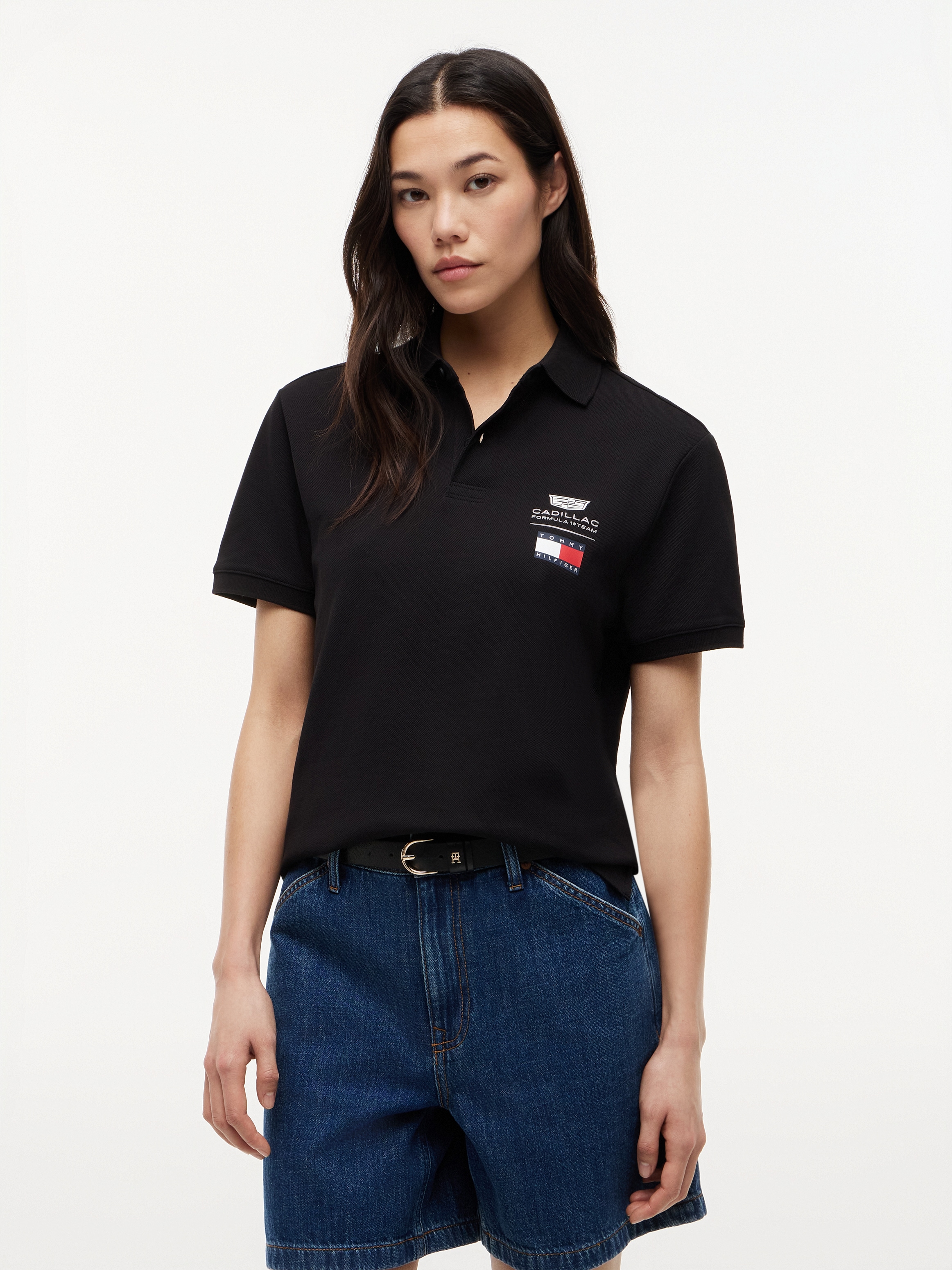 Tommy Hilfiger Poloshirt »TH x Cadillac Formula 1 Team LOGO« Unisex Special Collection Formula1
