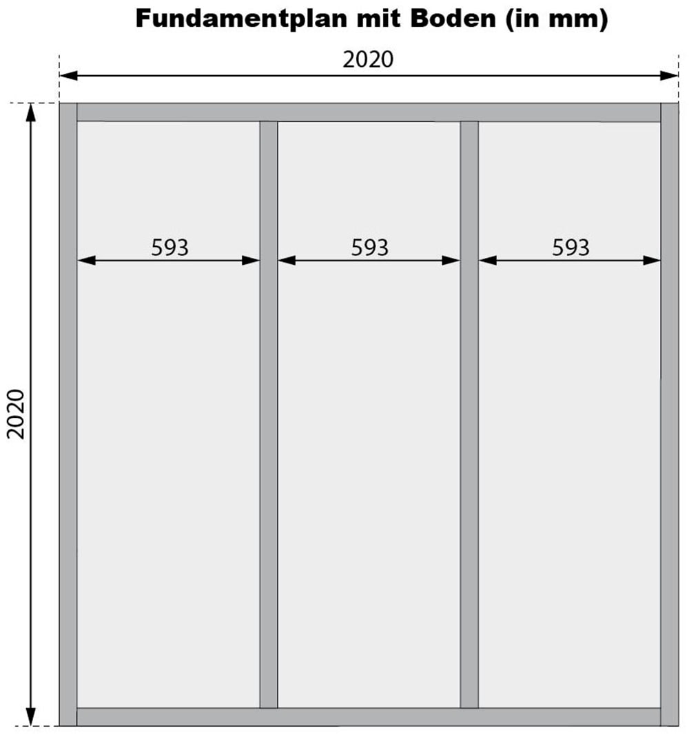 Karibu Gerätehaus »Titanium 2«