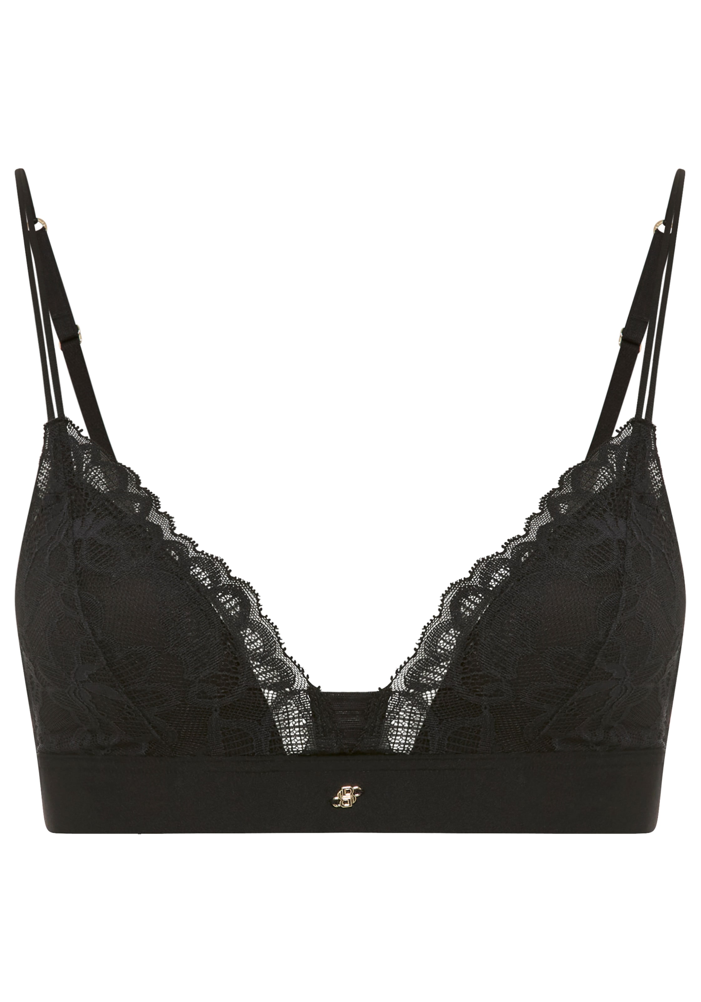 BOSS Bralette »BLOSSOM« Premium Spitzen-Bralette mit plissiertem Mesh