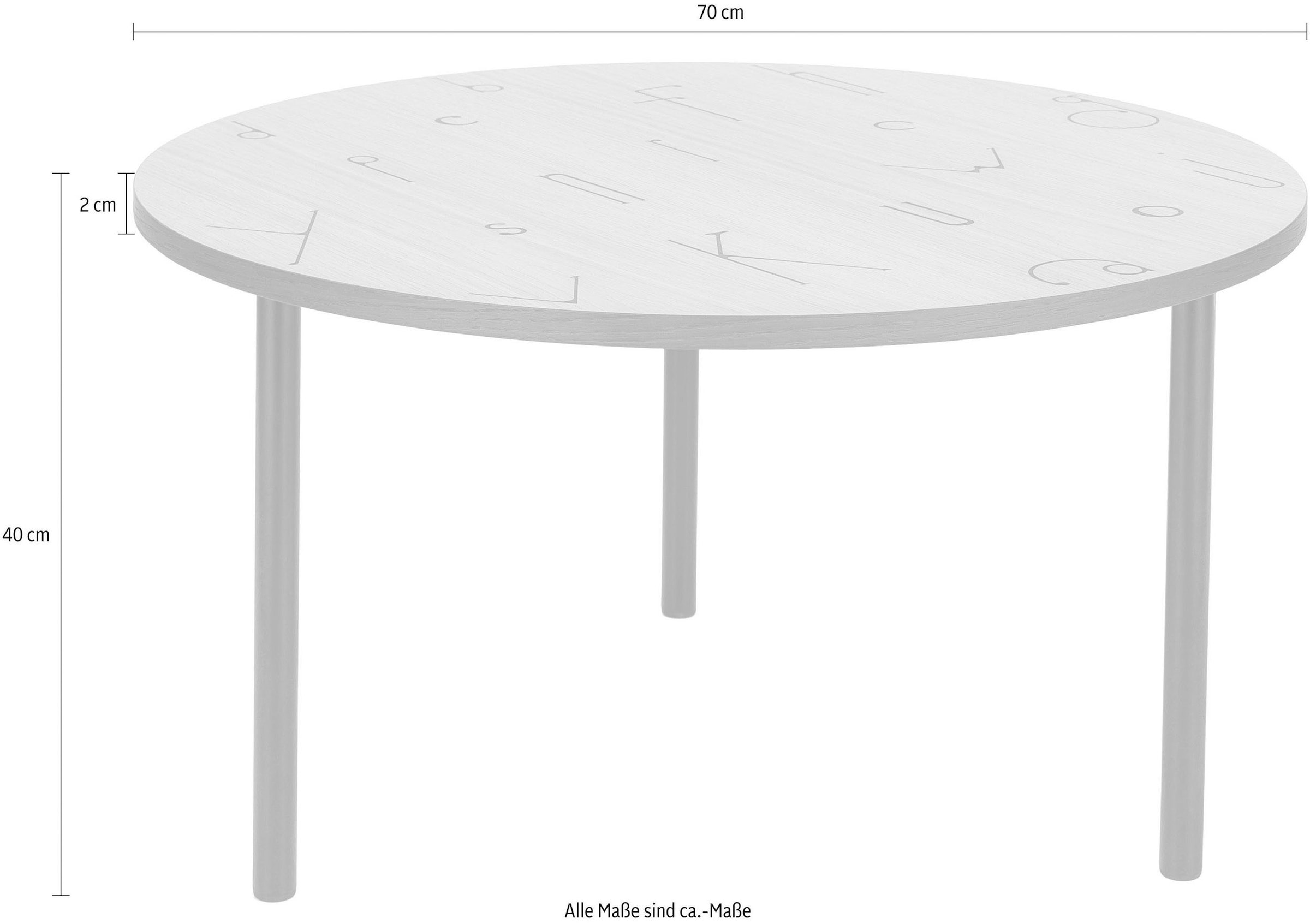 Woodman Couchtisch »Arty«, mit besonderem Print