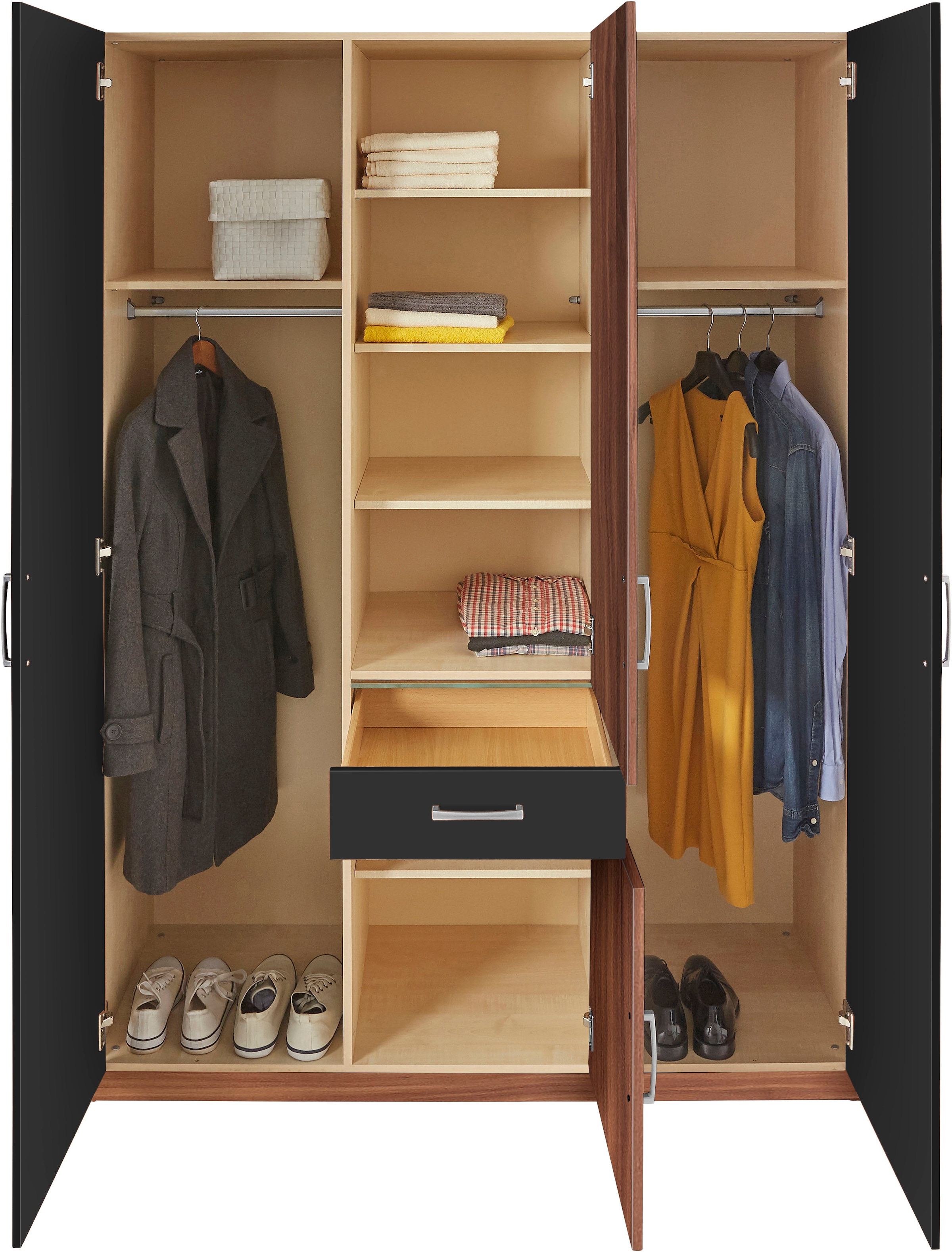 priess Kleiderschrank wahlweise mit Kranzbeleuchtung