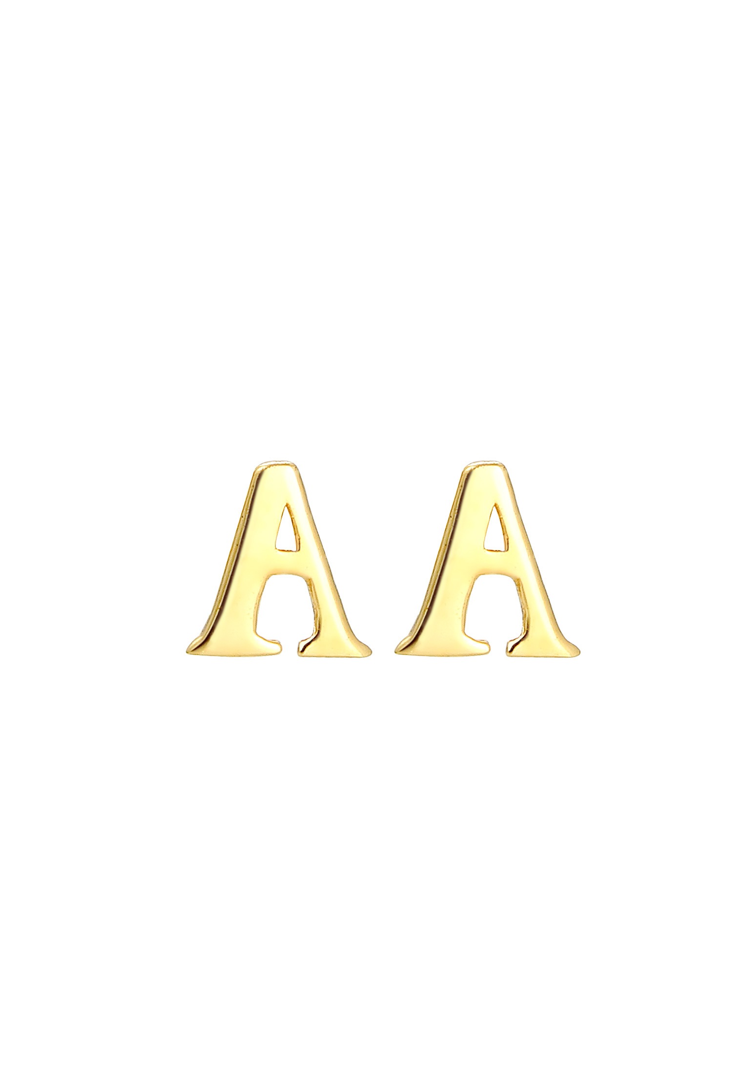 Elli Paar Ohrstecker »Ohrringe Ohrstecker Buchstabe A Initialen 925 Sterling Silber«