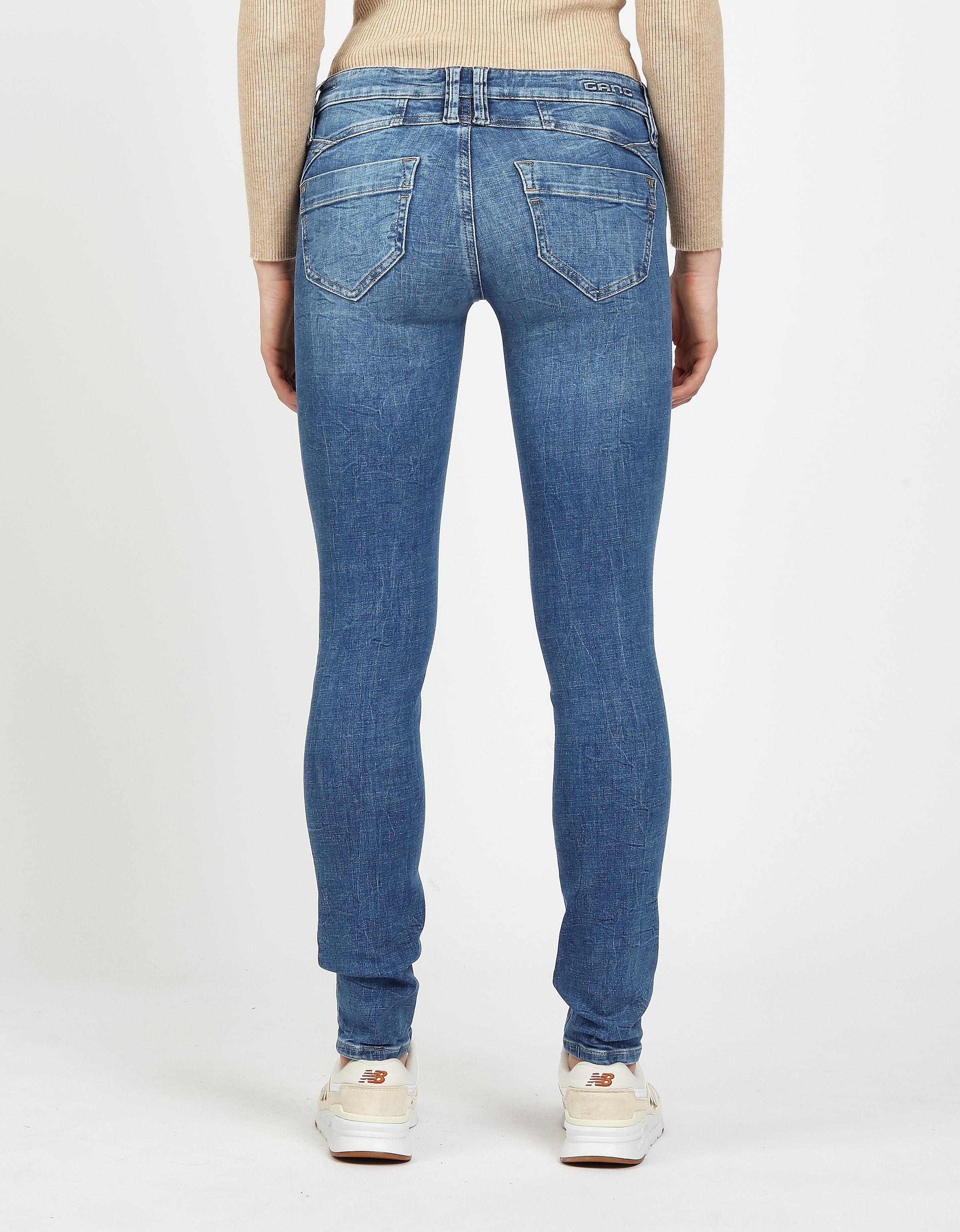 GANG Skinny-fit-Jeans »94NENA« mit modischer Waschung