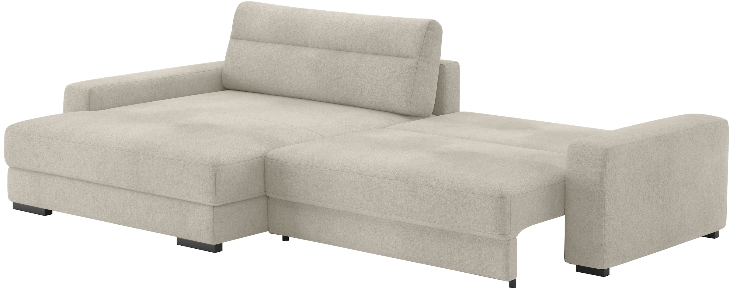 Mr. Couch Ecksofa »Marcello L-Form«, inklusive EasyBett und Bettkasten