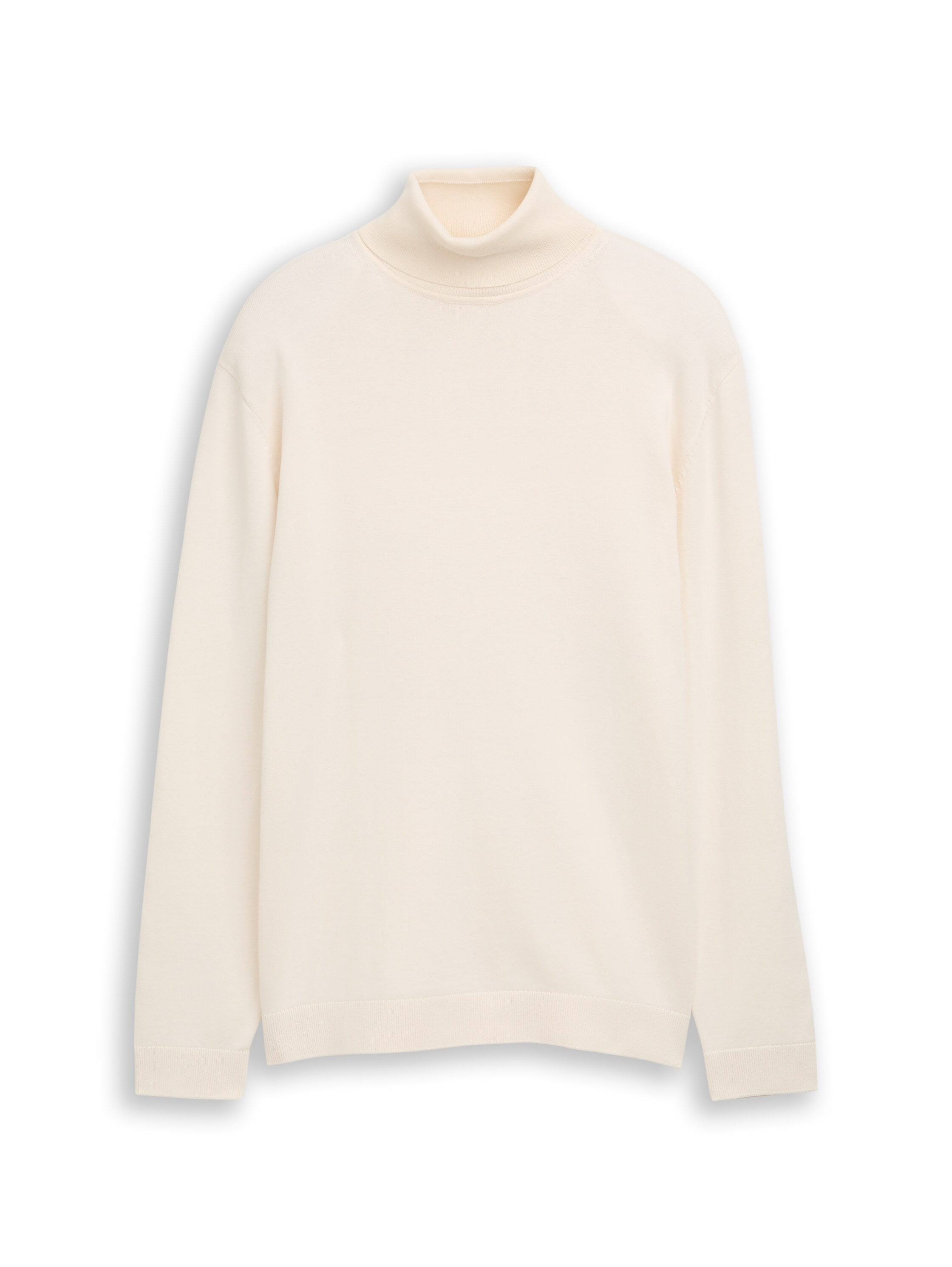 TOM TAILOR Rollkragenpullover im Strick-Design