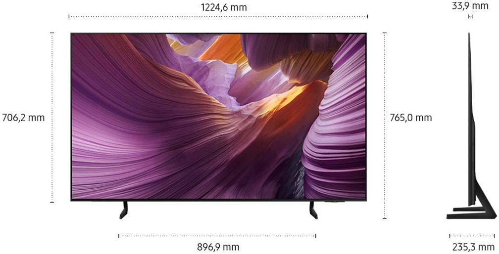 Samsung OLED-Fernseher »GQ55S84FAU« 138 cm/55 ″ Smart-TV