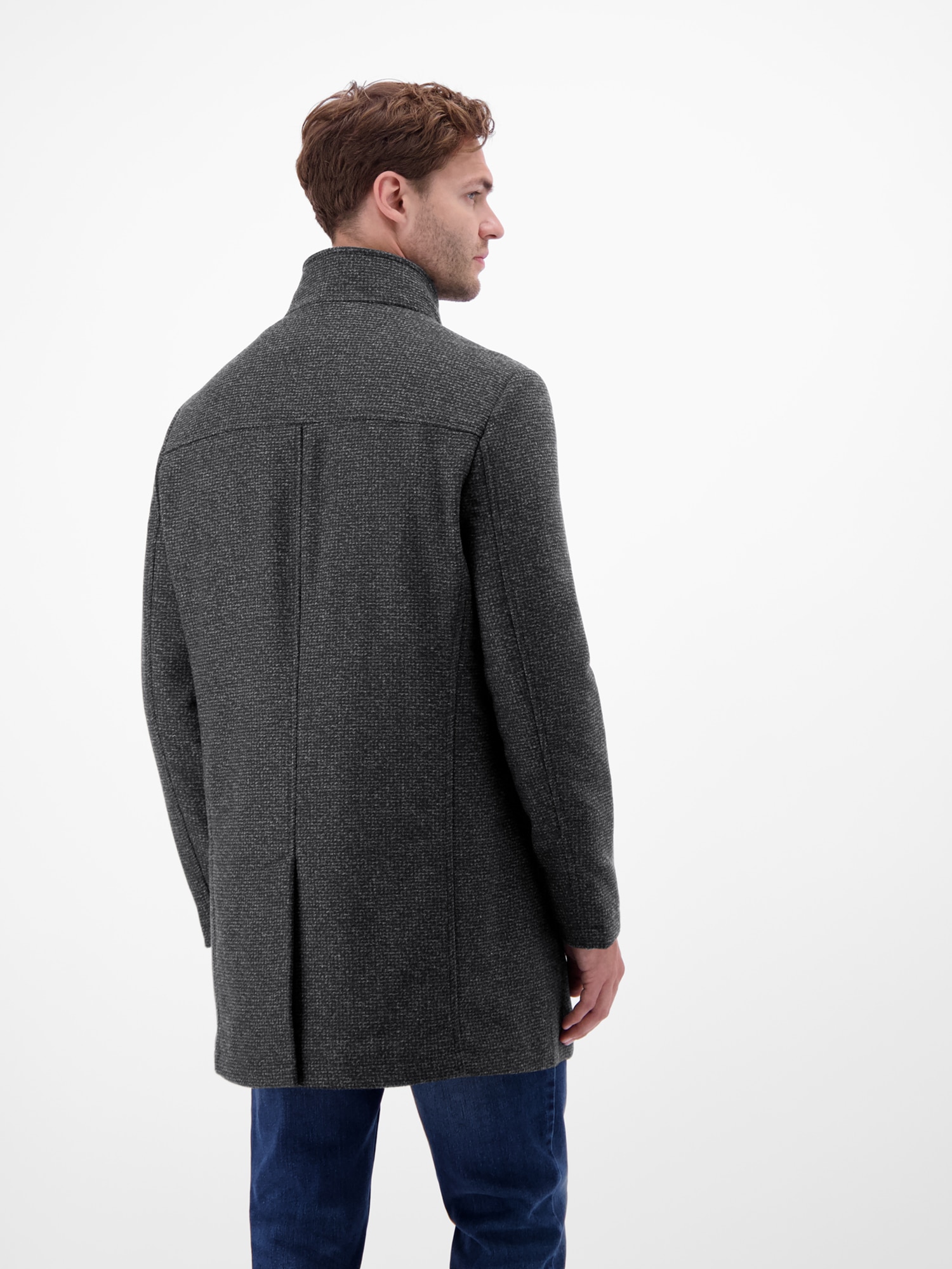 LERROS Wollmantel »Sportiver Wollmantel für Herren«