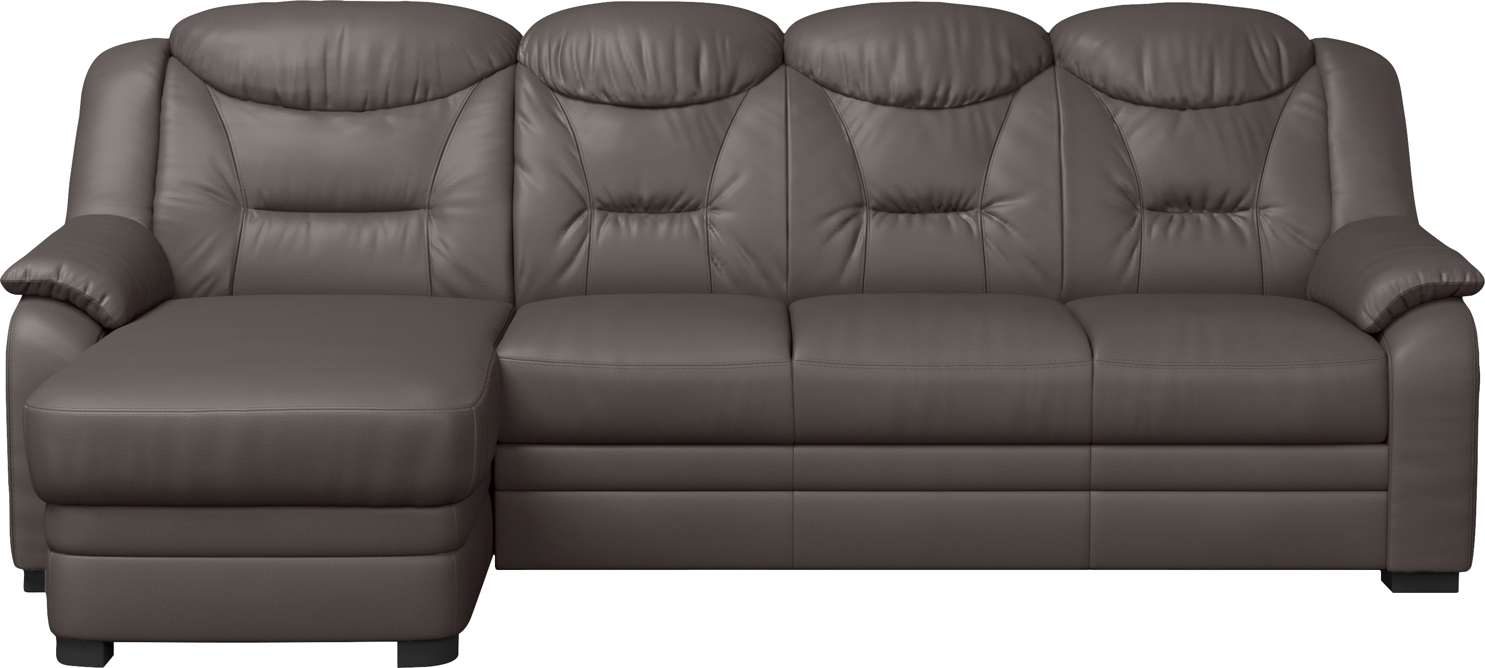 COTTA Ecksofa "Marcus L-Form" wahlweise mit Schlaffunktion