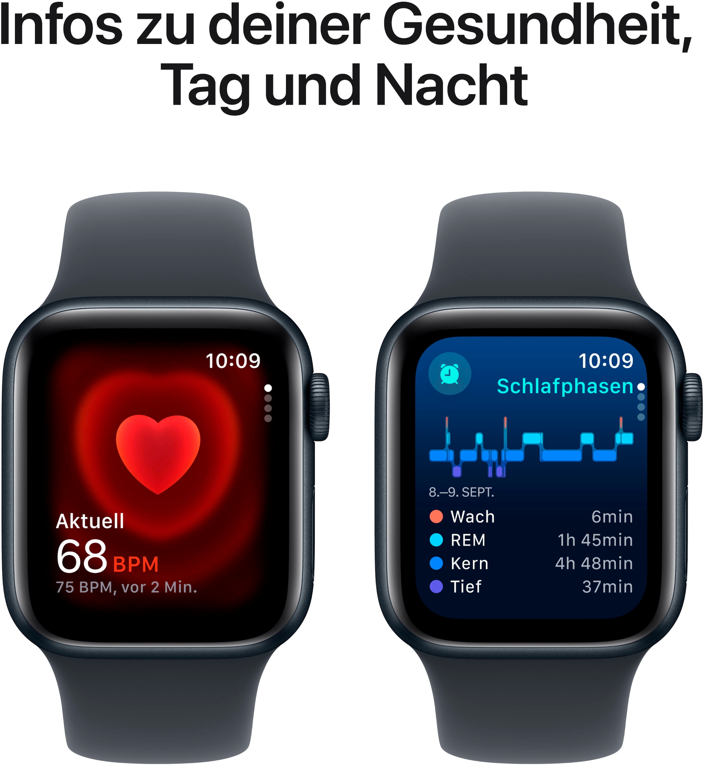 Apple Smartwatch »Watch SE (2024)«, Watch OS, 32 GB