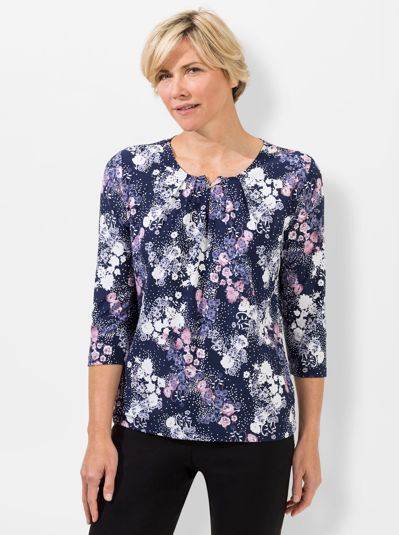 Classic 3/4-Arm-Shirt »Shirt«, (1 tlg.)