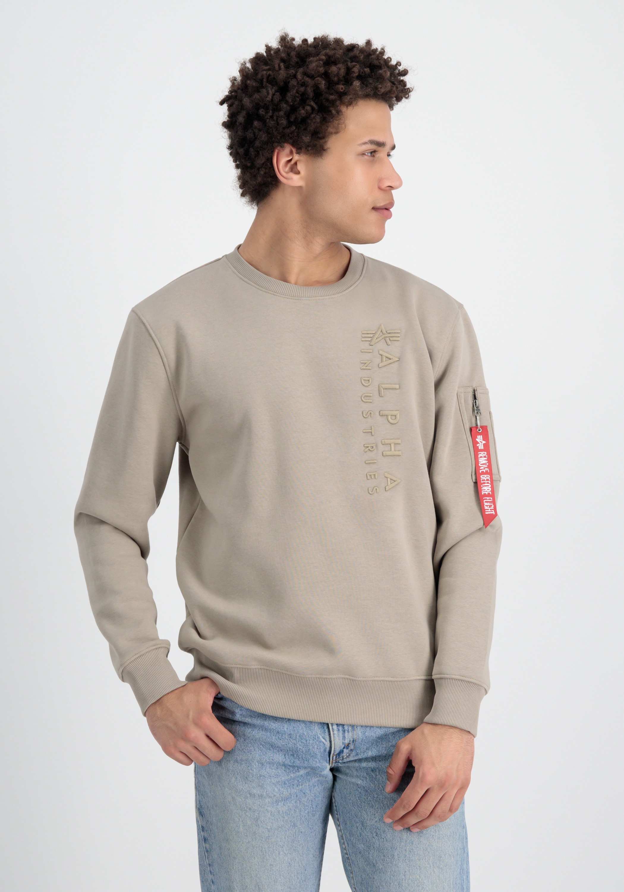 Alpha Industries Sweater »Alpha Industries Men - Sweatshirts Embroidery Sweatshirt«