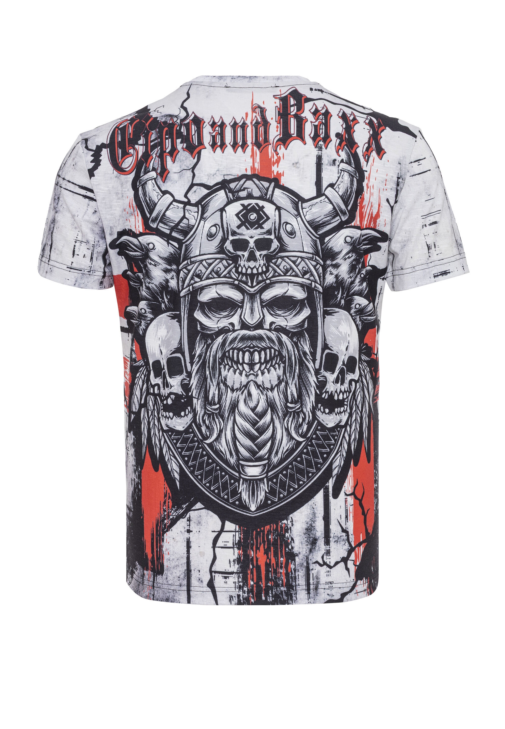 Cipo & Baxx T-Shirt »CT819« vollflächigen Digitaldruck