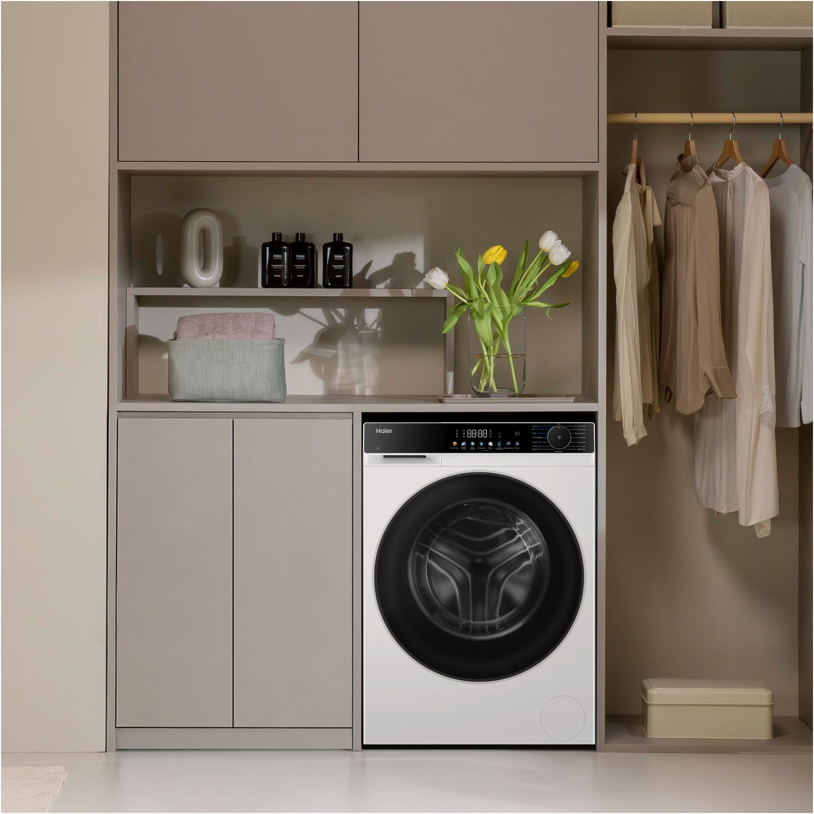 Haier Waschmaschine G5 Serie »HW90-BP14657TU1« 9 kg 1400 U/min Smart AI Automatikprogramm & Wi-Fi