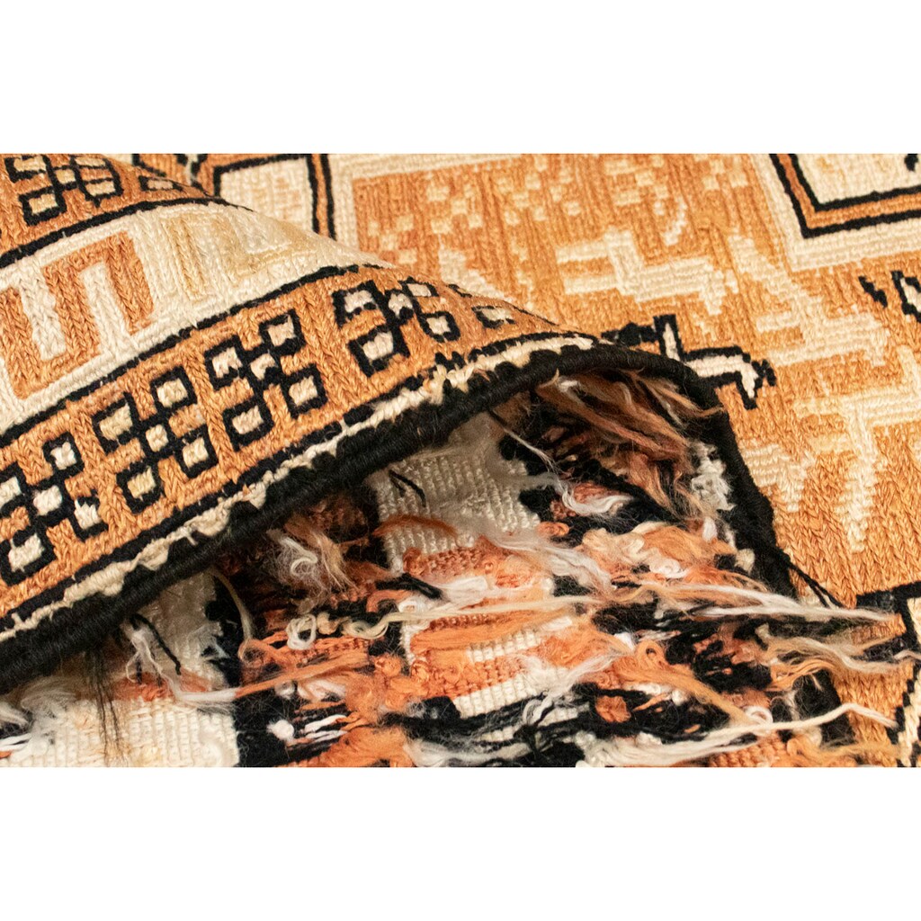 morgenland Wollteppich »Kelim - Oriental - 100 x 71 cm - beige«, rechteckig