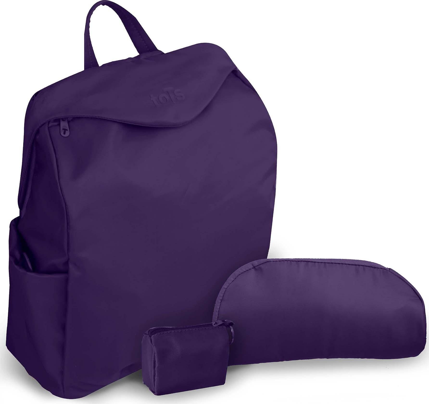 smarTrike® Wickeltasche »toTs by SmarTrike® Posh, lila«, inklusive Wickelunterlage