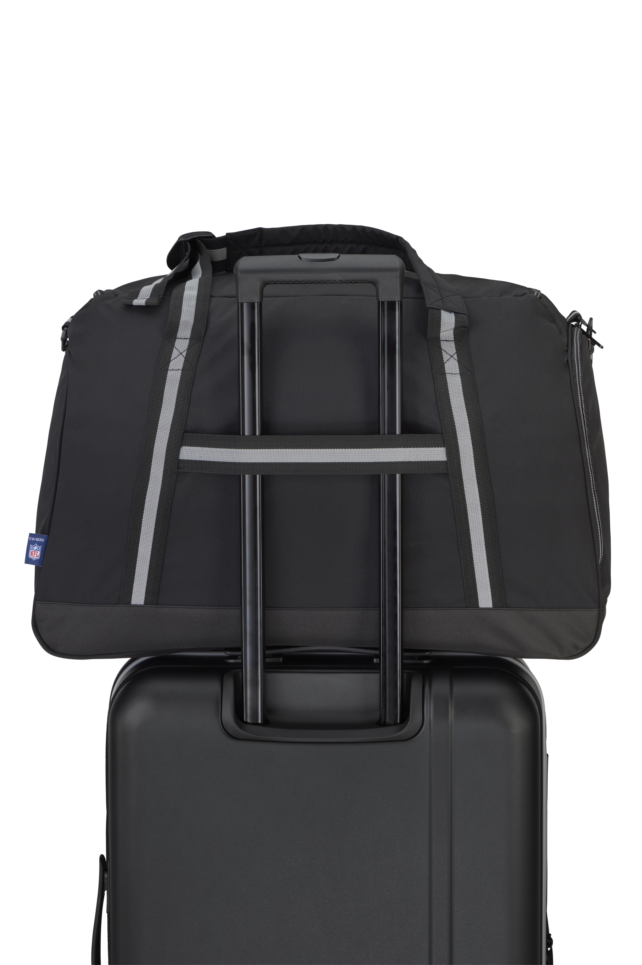 travelite Sporttasche »travelite x NFL Duffle Bag 2in1« Unisex Tasche, als Rucksack nutzbar, Schuhfach und Aufsteckfunktion