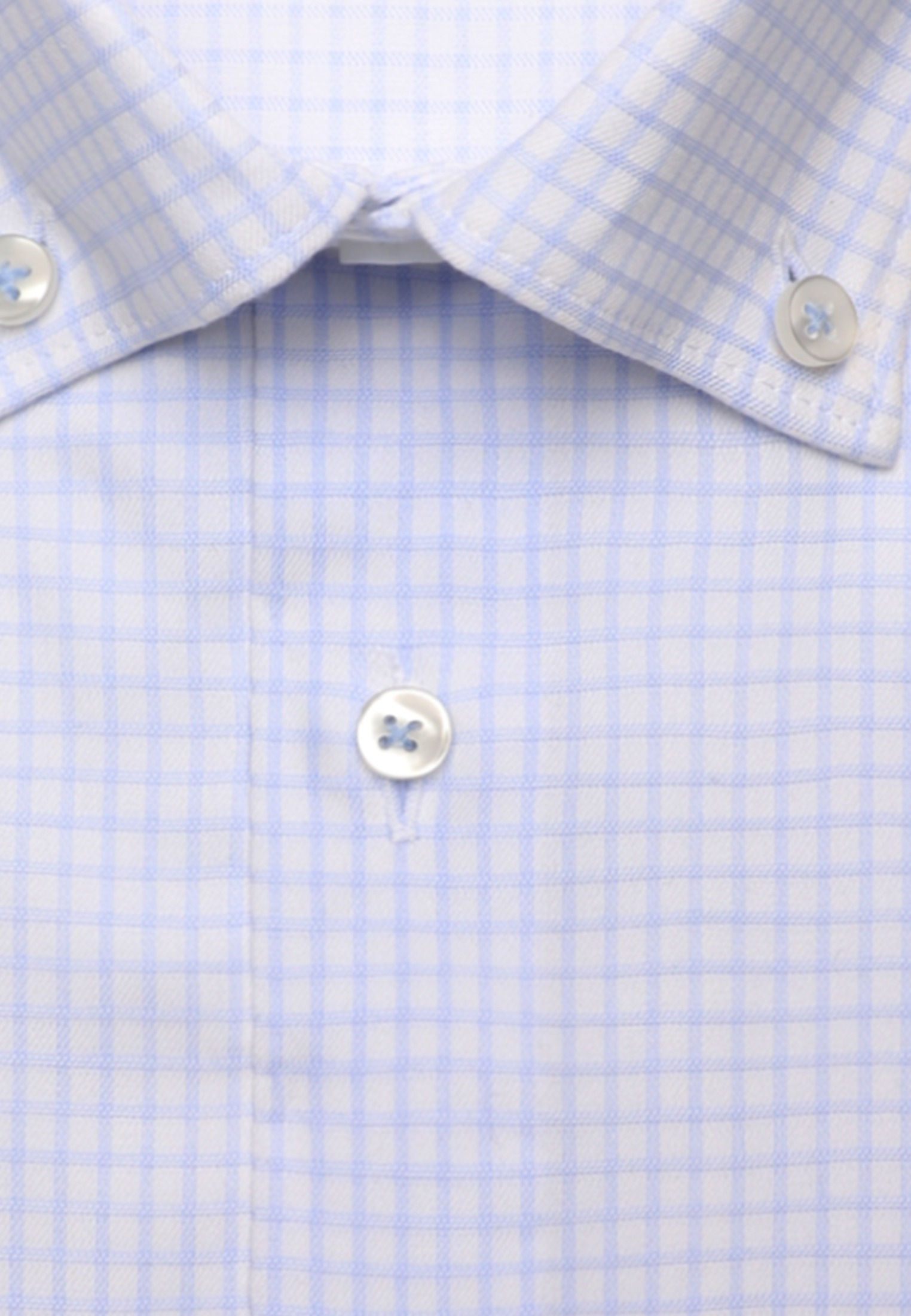 seidensticker Businesshemd »Schwarze Rose« Shaped 1/1 Button-Down-Kragen Karo