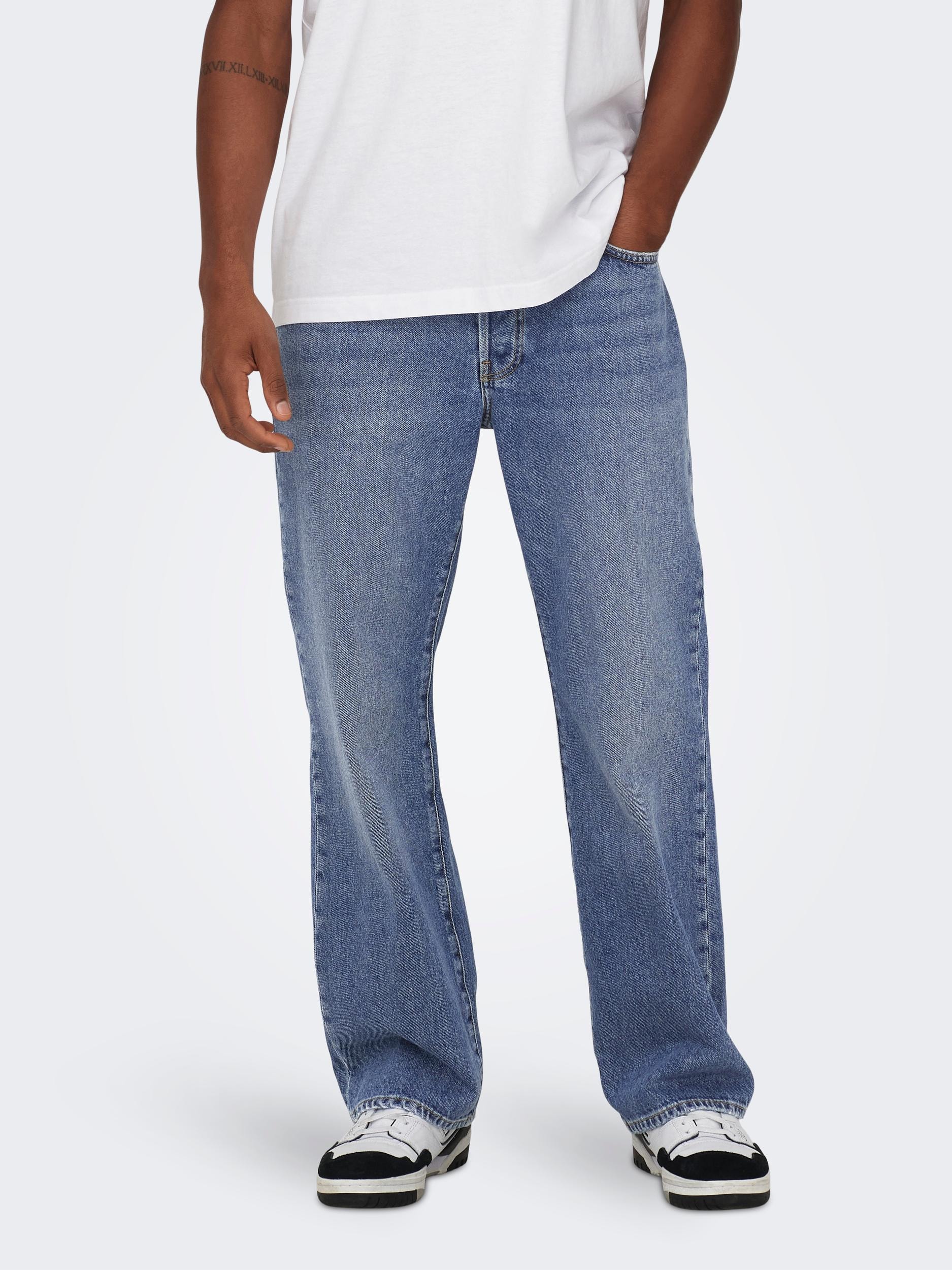 ONLY & SONS Loose-fit-Jeans »ONSFADE LOOSE WB 6778 A14 DNM NOOS«