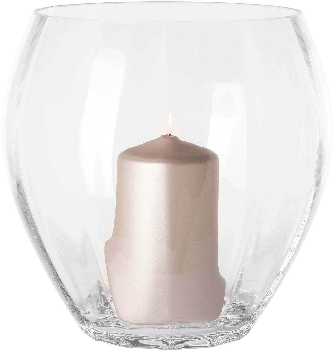 Tischvase »LILIAN«, (1 St.), Vase aus Glas, Glasgefäß, Windlicht, Höhe ca. 25,5 cm