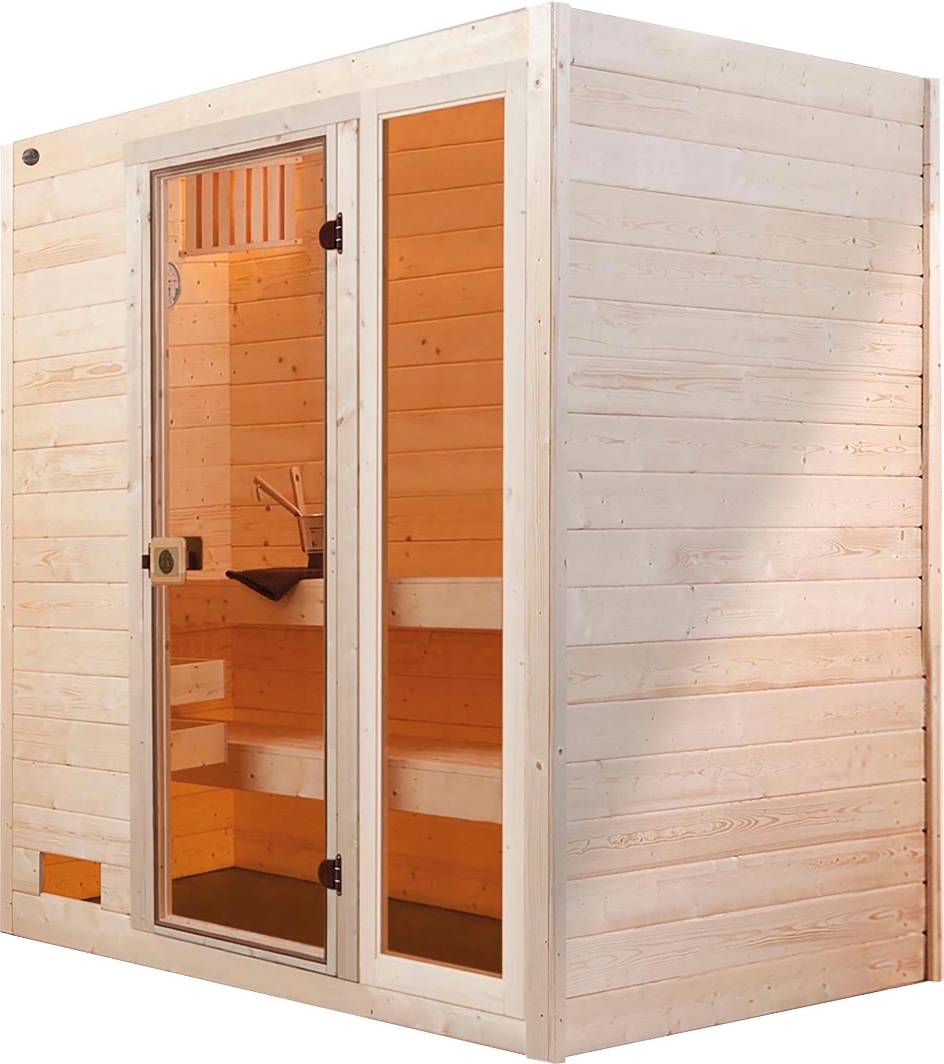 weka Sauna »Valida«, 7,5 kW Bio-Ofen mit digitaler Steuerung
