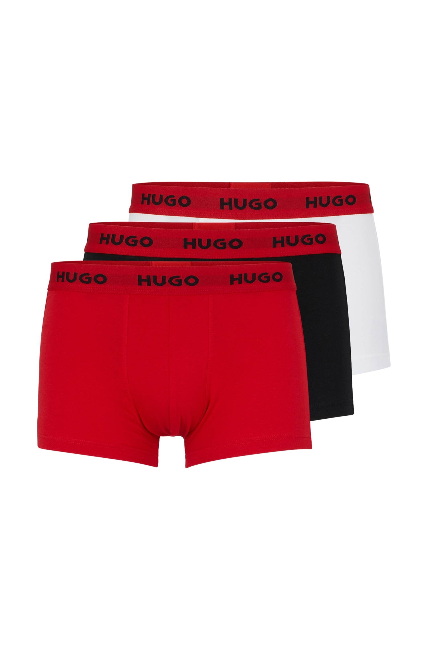 HUGO Underwear Trunk »TRUNK TRIPLET PACK«, (Packung, 3er Pack)