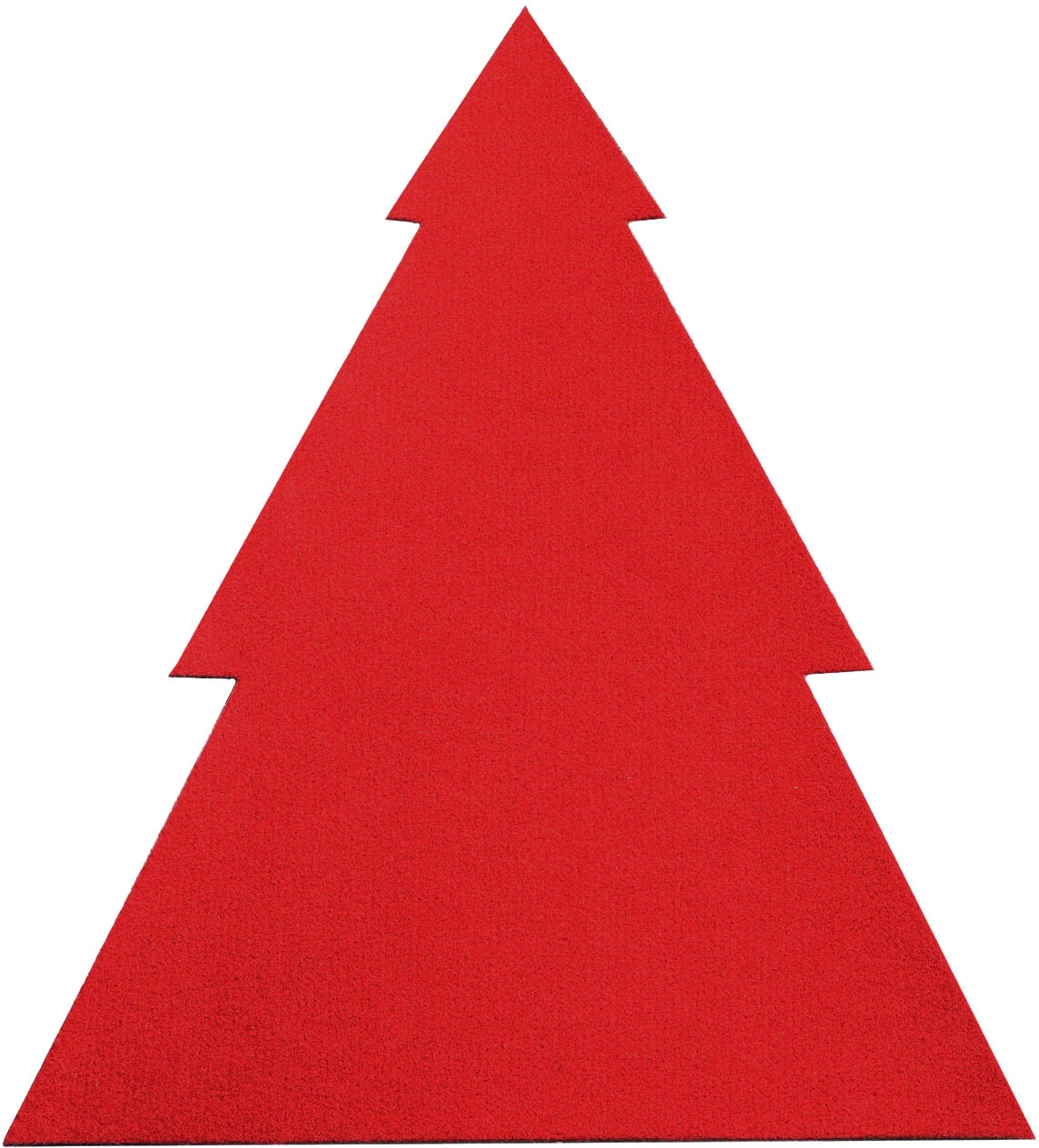 Platzset »Tannenbaum, Weihnachtsdeko rot«, (Set, 4 St.), auch ideal als Tischdeko oder...