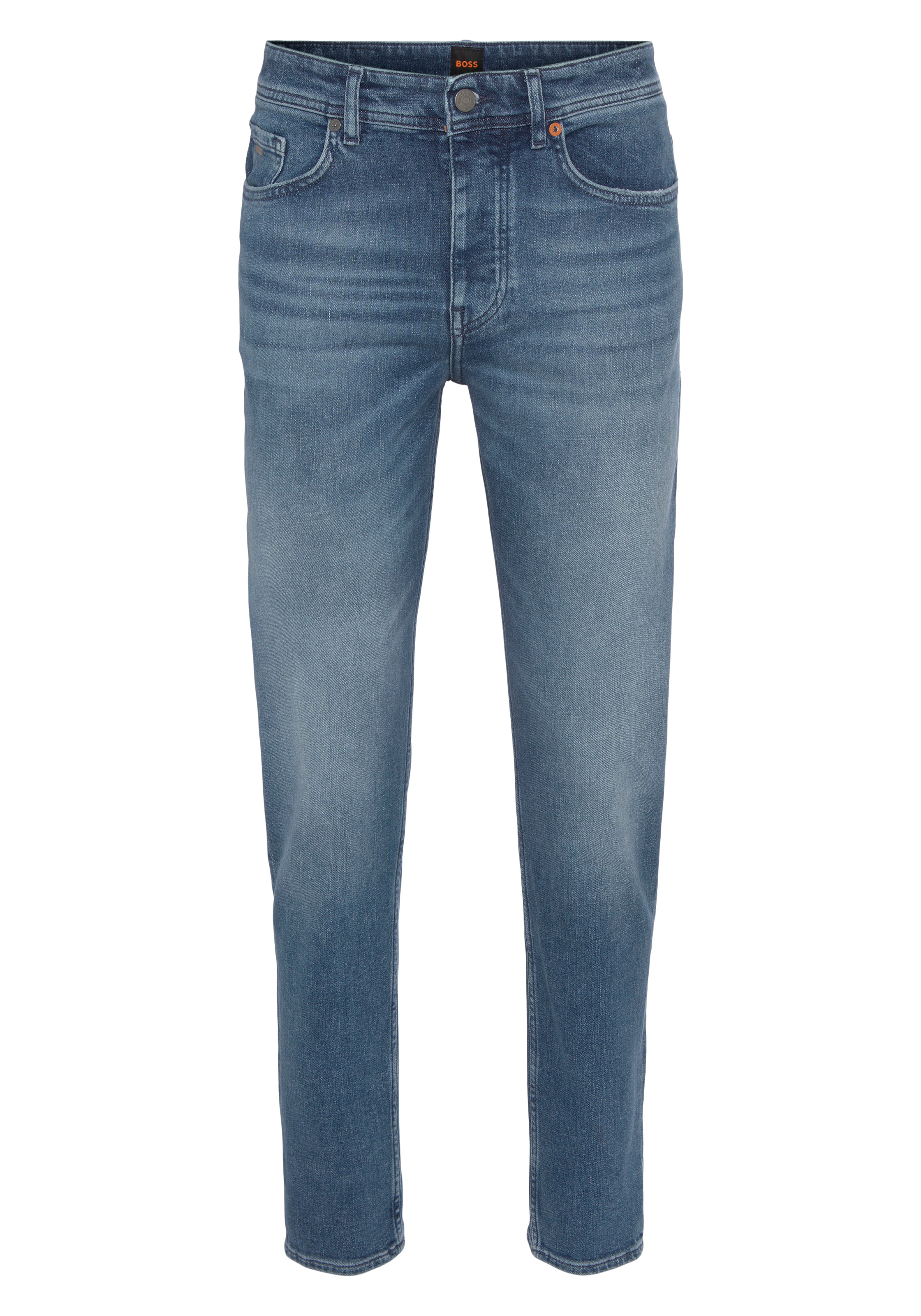 BOSS ORANGE Regular-fit-Jeans »Taber BC-C«, mit Markenlabel