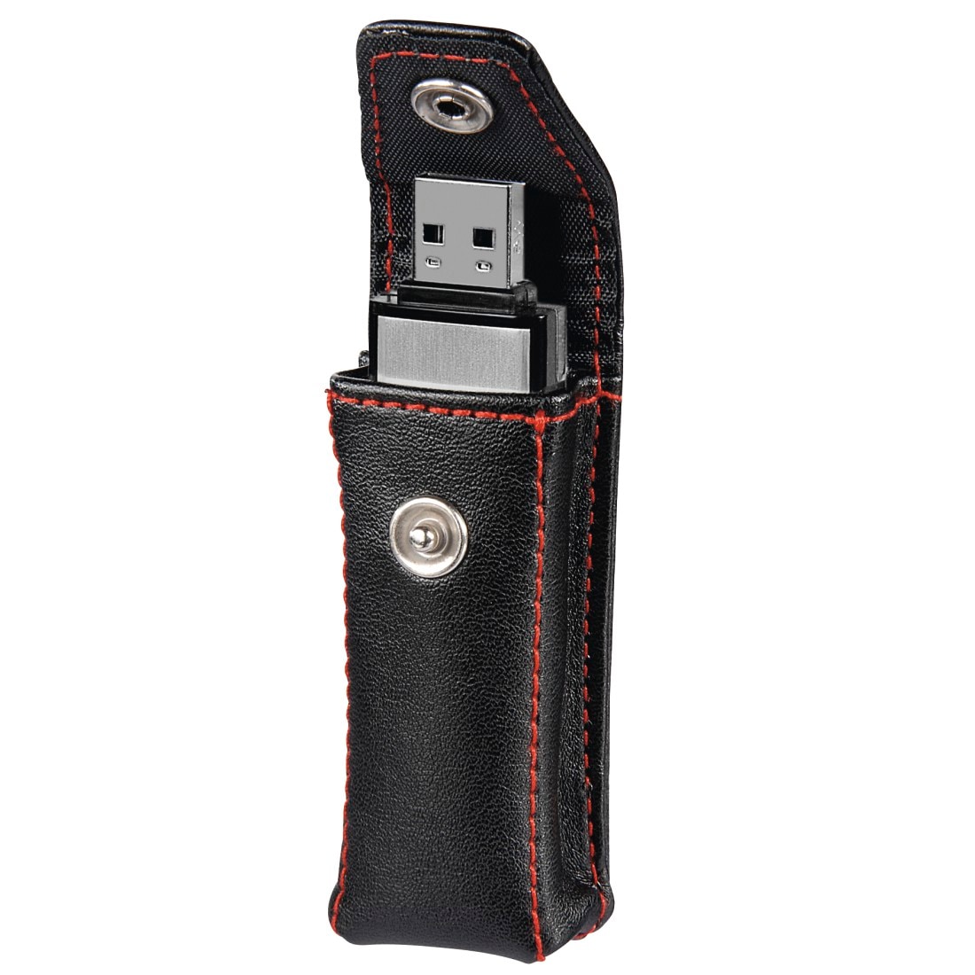 Hama Fototasche »USB-Stick Case "Fashion", Schwarz, mit Schlüsselring«