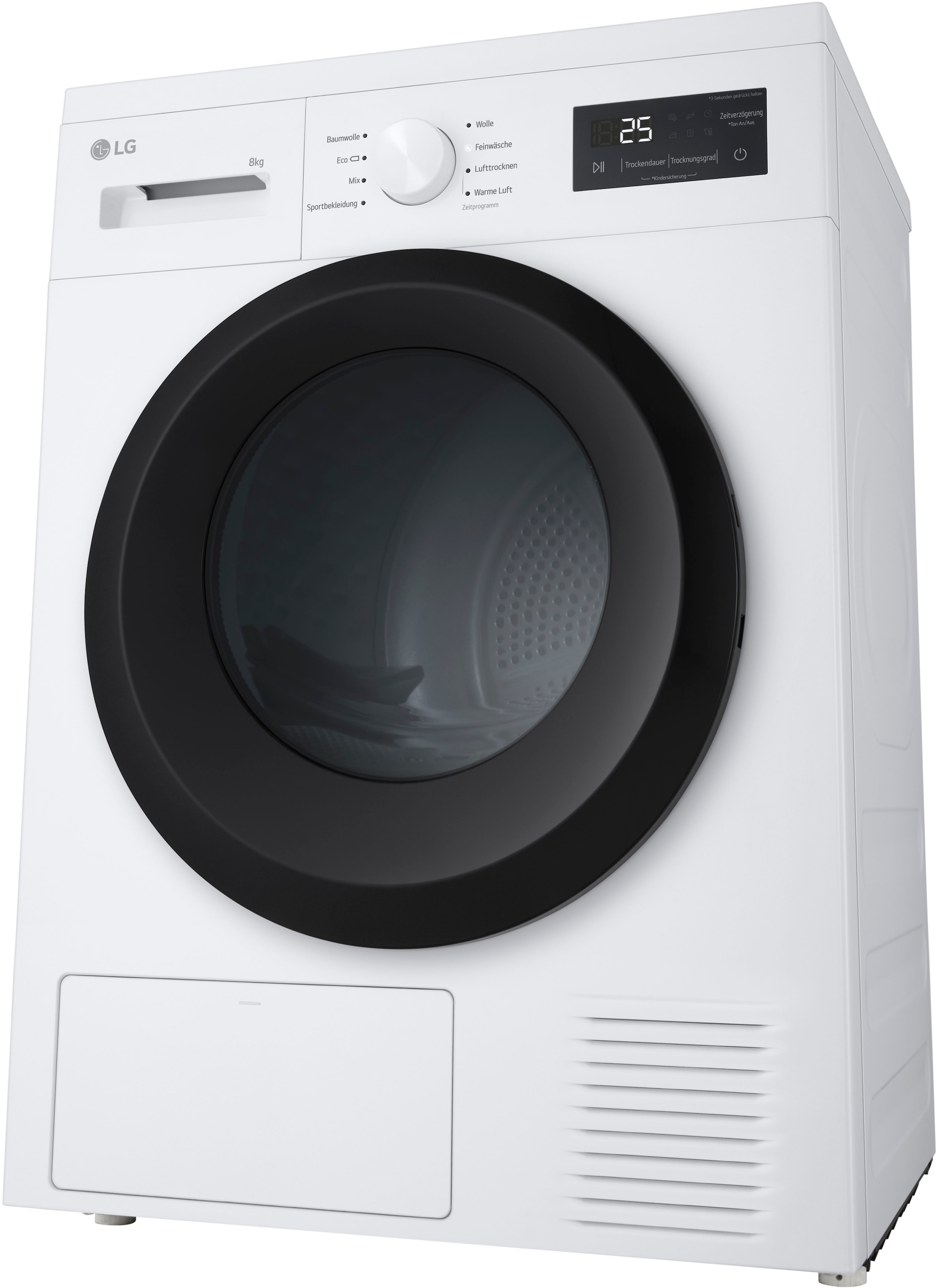 LG Wärmepumpentrockner »RT80B2« Sicherheitsglastür