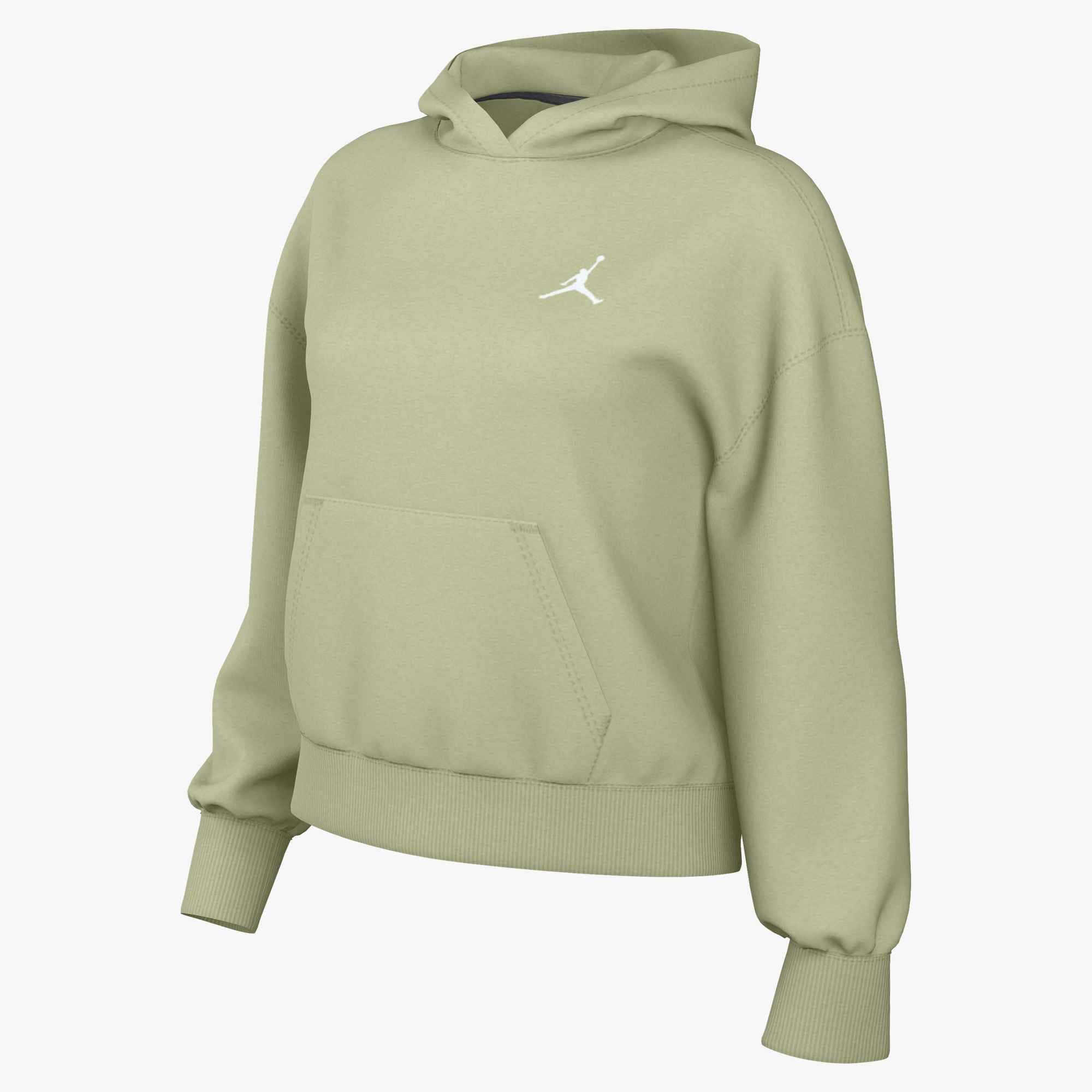 Jordan Kapuzensweatshirt »W J JUMPMAN FLC PO 2«, mit Kapuze und Kängurutasche, Basic Passform, in normaler Länge
