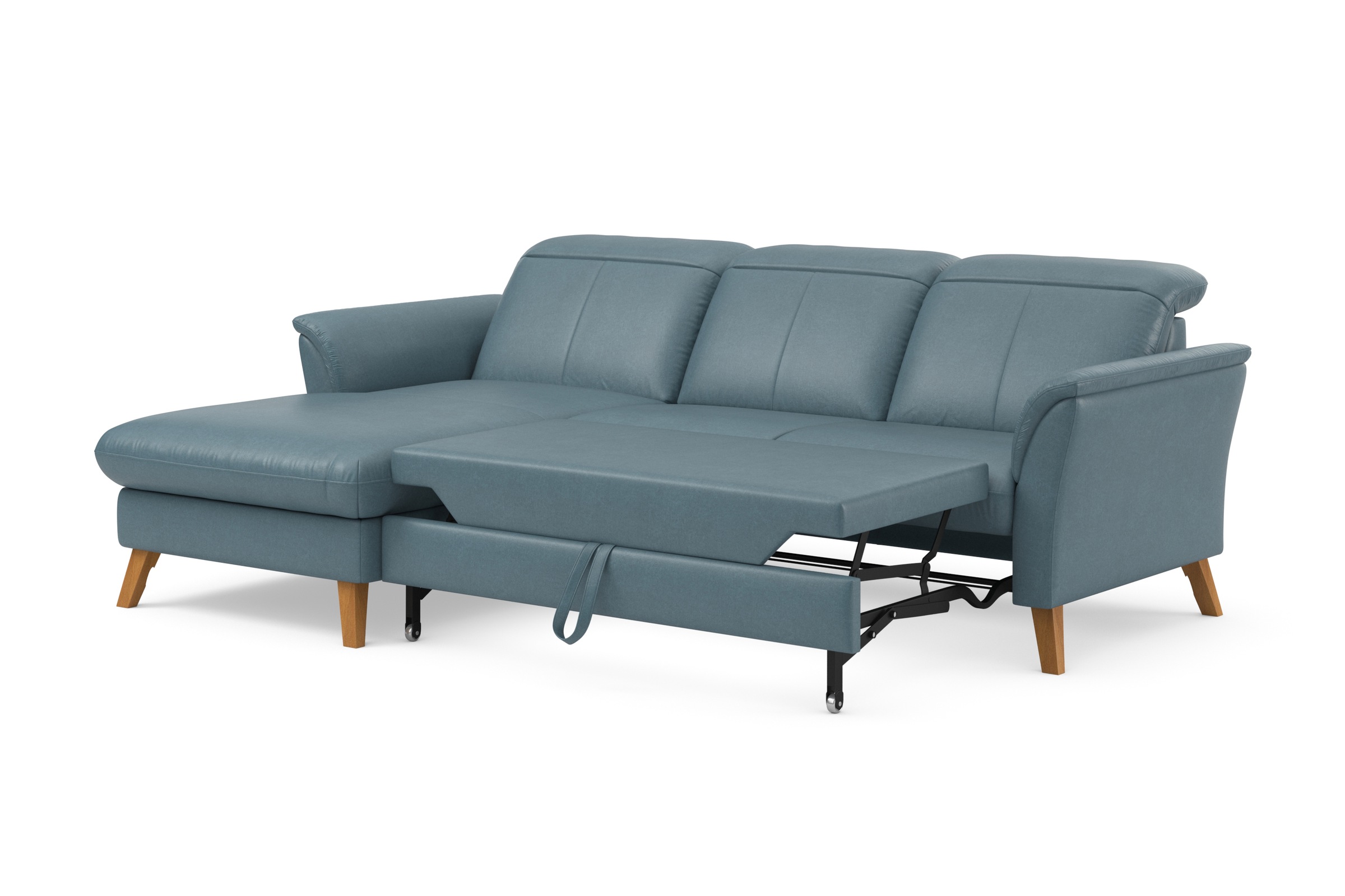 sit&more Ecksofa »Romero L-Form«, wahlweise mit oder ohne Relax-Funktion, Bettfunktion, Bettkasten