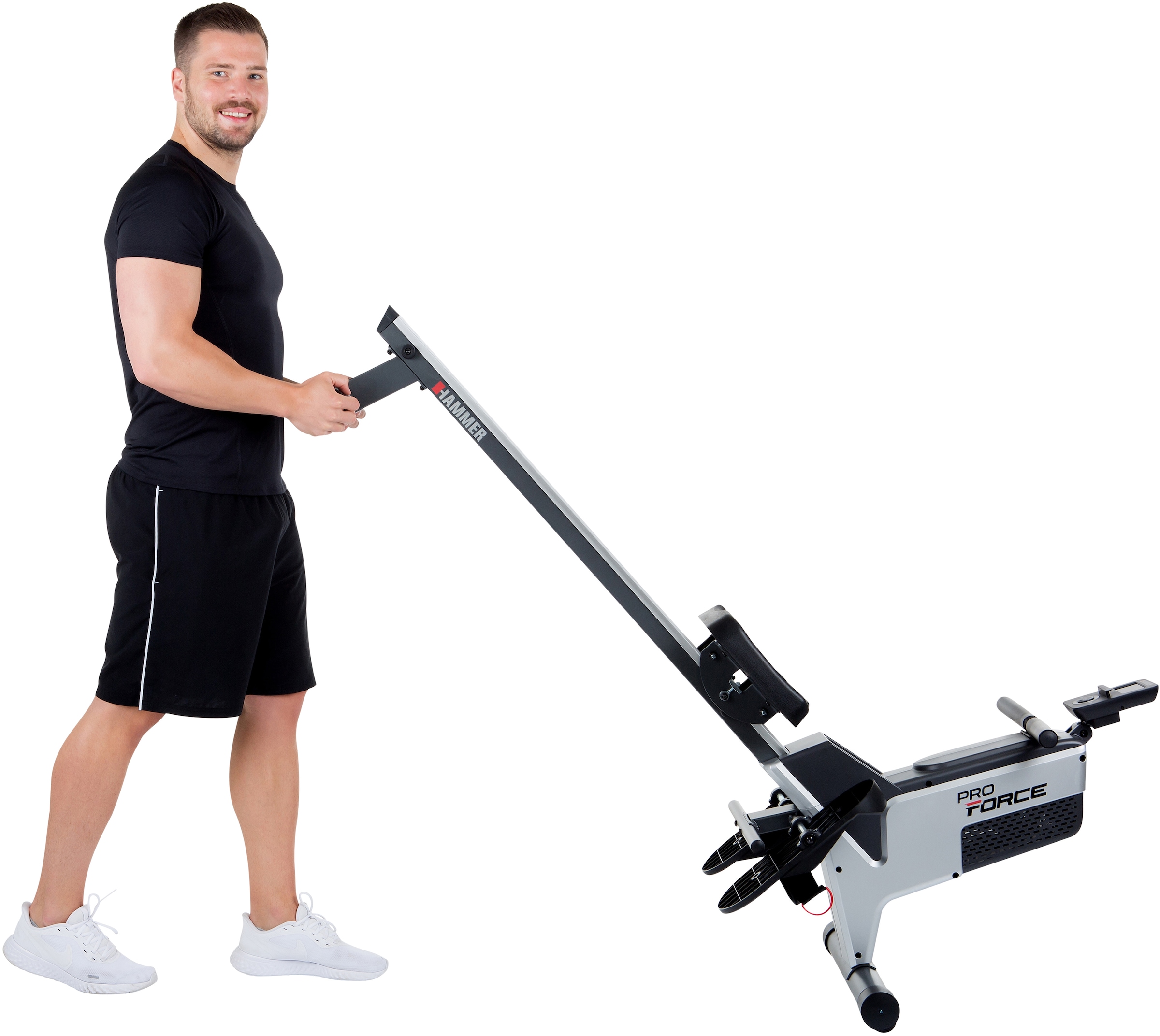 Hammer Rudergerät »Pro Force  II« Rudermaschine, Magnetbremse, klappbar