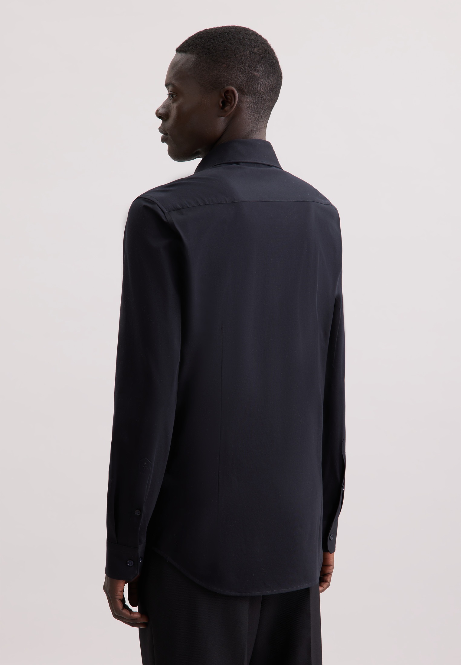 seidensticker Businesshemd »Schwarze Rose« Slim 1/1 Kentkragen Uni