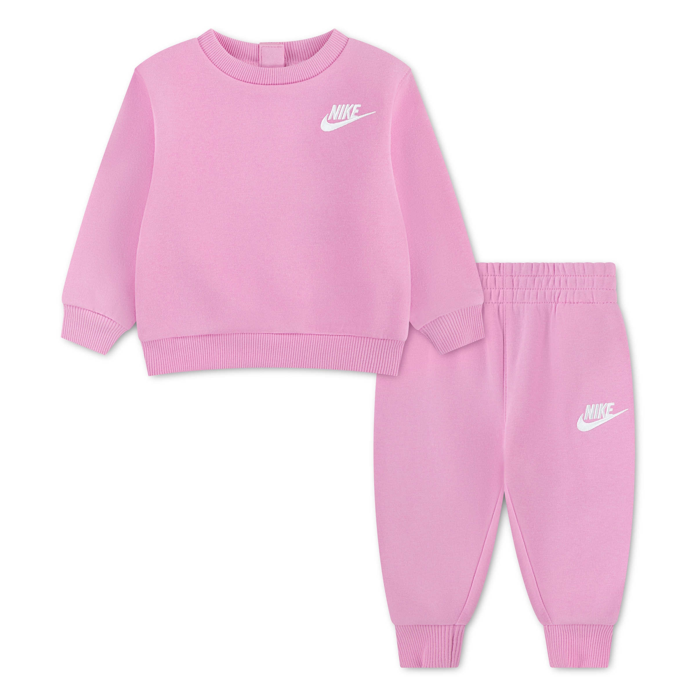 Nike Sportswear Jogginganzug »NKN LBR CREW SET« aus Baumwolle und Polyester, neutraler Schnitt