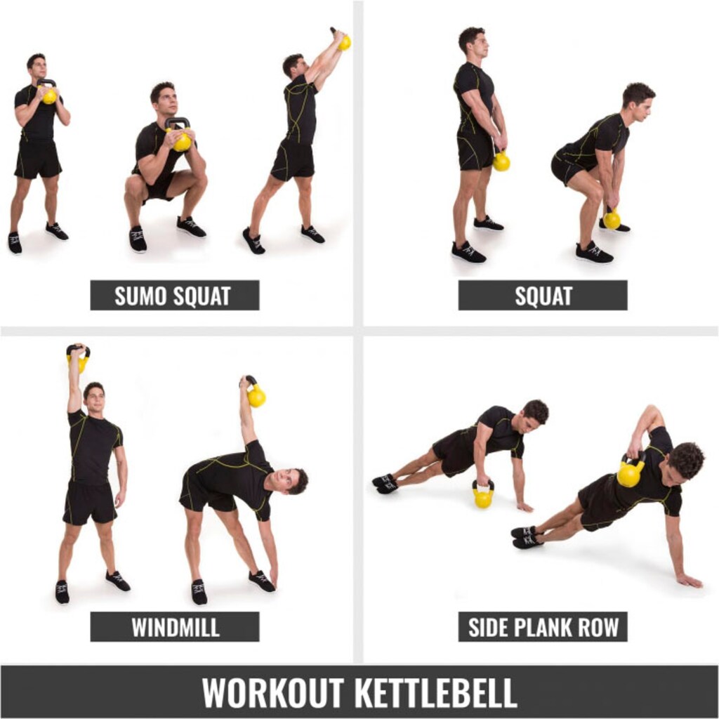 GORILLA SPORTS Kettlebell »Kettlebell Competition 6-24 kg«