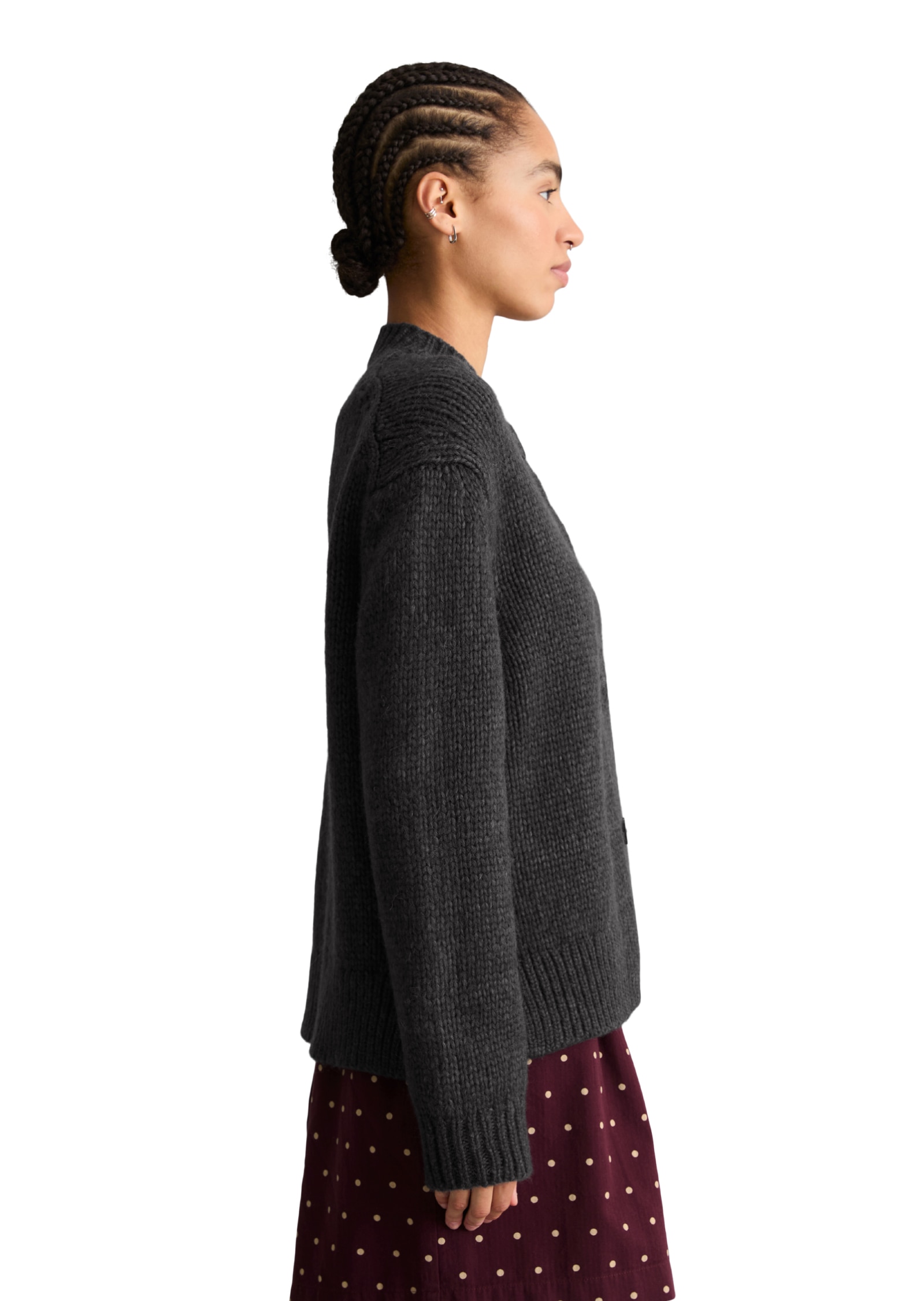 Marc O'Polo DENIM Cardigan aus Schurwolle-Alpaka-Mix