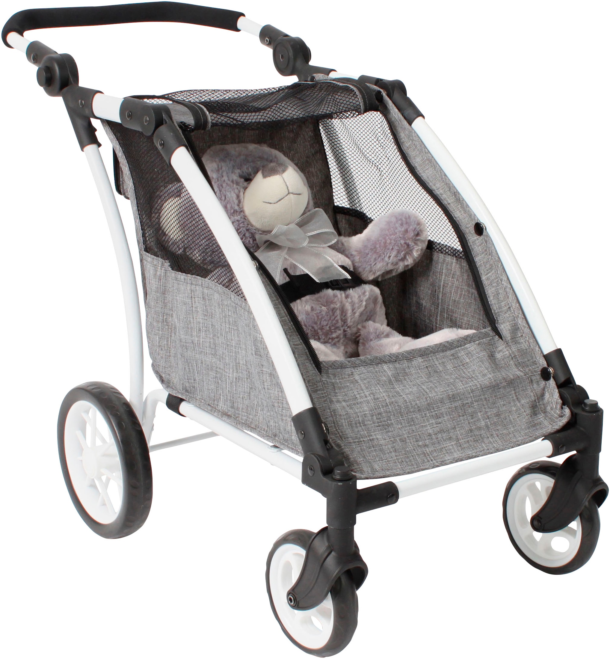 CHIC2000 Puppen-Zwillingsbuggy »Puppen-Trailer Roadster«, für zwei Puppen