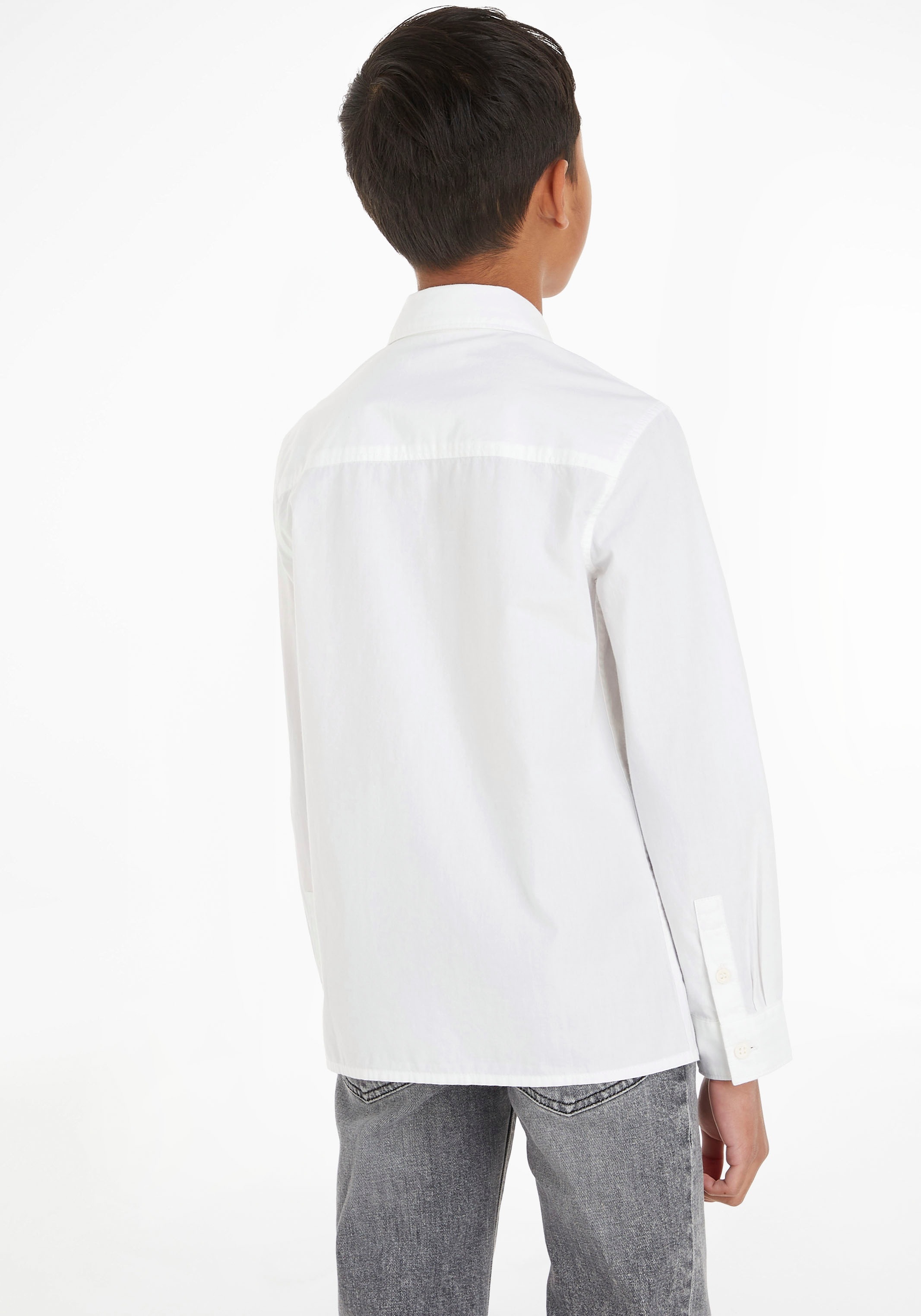 Calvin Klein Jeans Langarmhemd »CEREMONY OTTO POPLIN bei SHIRT« kaufen