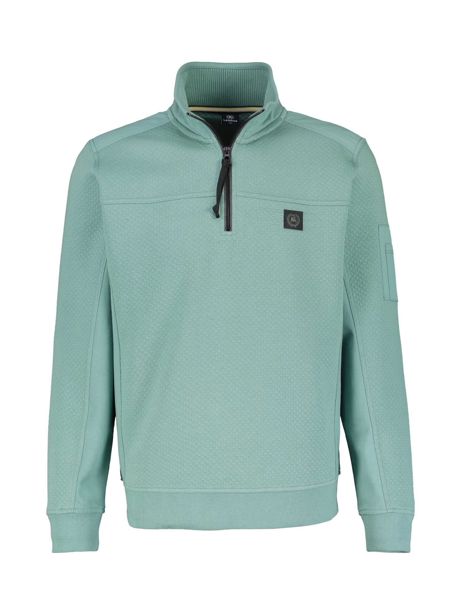 LERROS Sweatshirt »LERROS Sweattroyer in Struktur-Mix-Qualität«