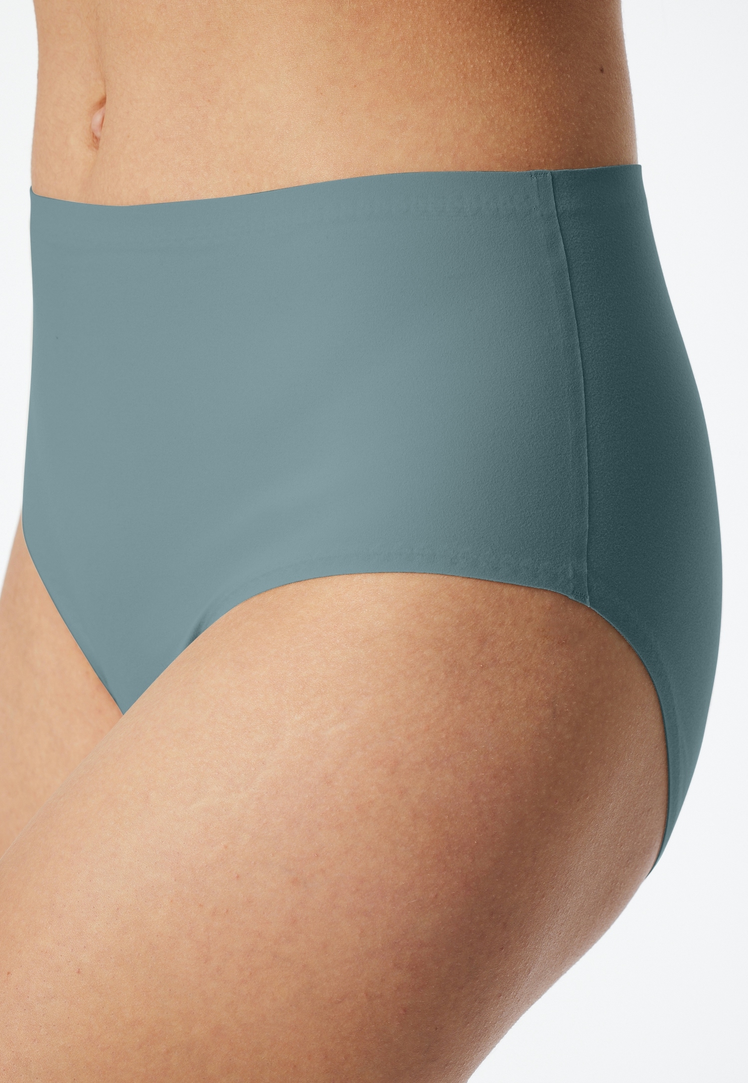 Schiesser Slip »Invisible Soft«, Microfaser, Lasercut-Abschlüsse, hoher Bund