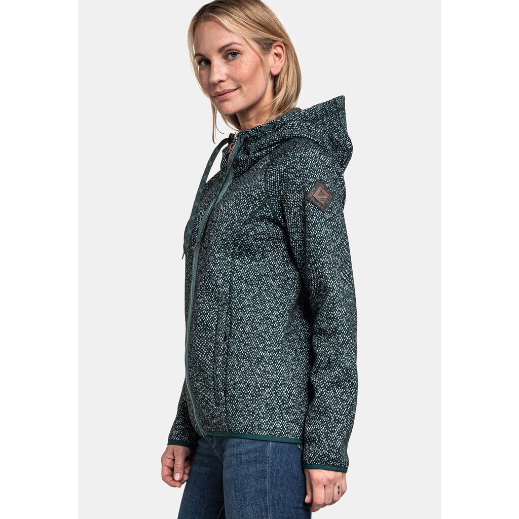 Schöffel Fleecejacke »Fleece Hoody Aberdeen2«, mit Kapuze