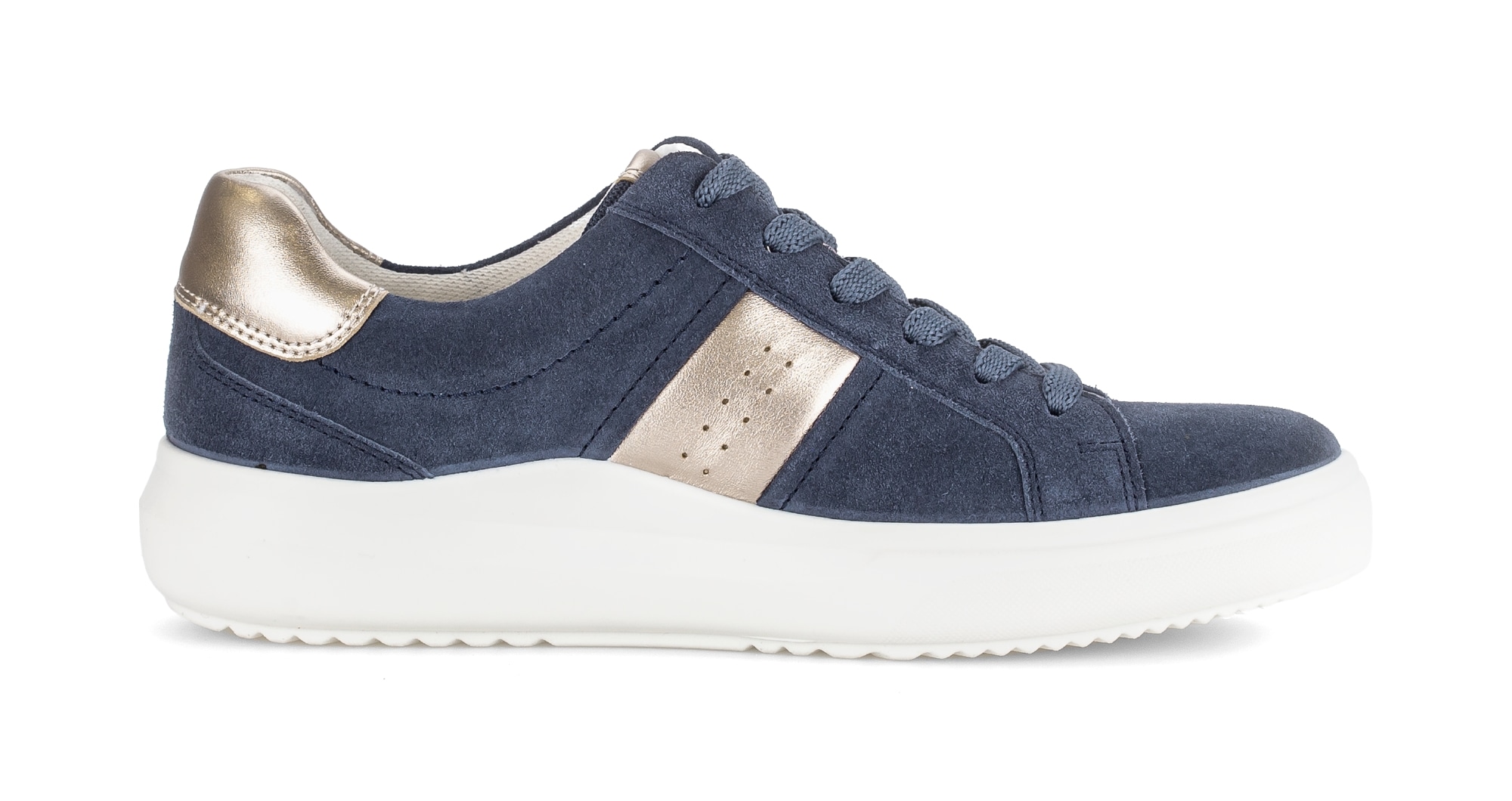 Gabor Plateausneaker  , Freizeitschuh, Halbschuh, Schnürschuh mit weichem Schaftrand