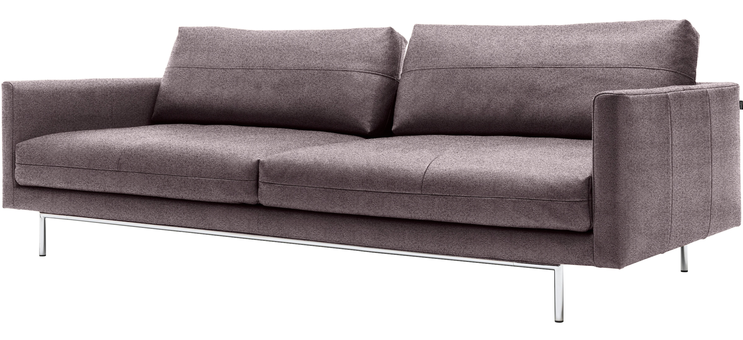 Creation BY ROLF BENZ 3,5-Sitzer »CR.414, Designsofa, edles Sofa, Loungesofa, Ledersofa, klares Design«, aus Leder oder Chenille, erstklassiger Sitzkomfort, legere Polsterung