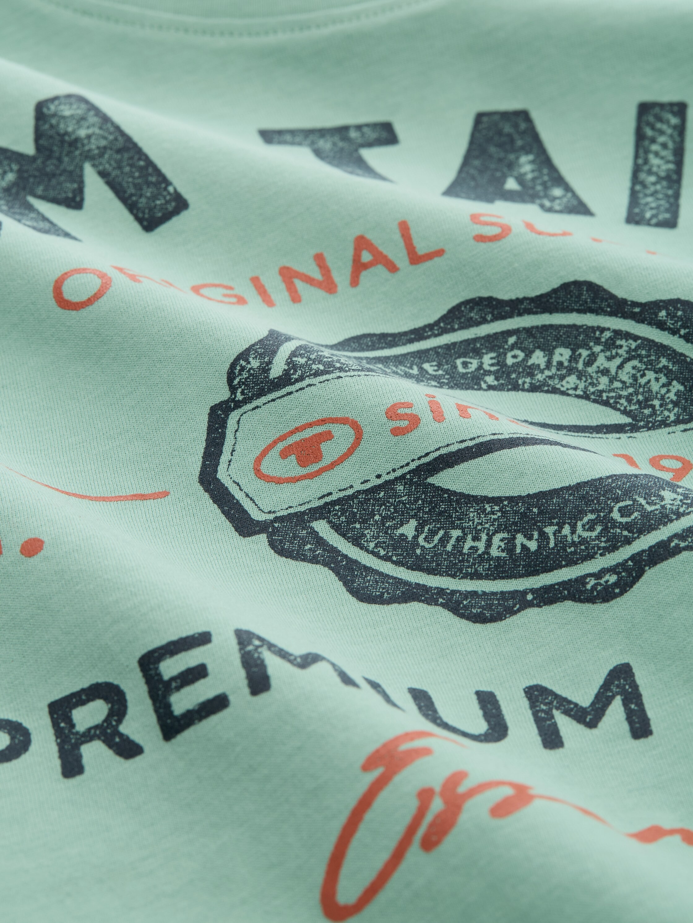 TOM TAILOR PLUS mit Logo-Print