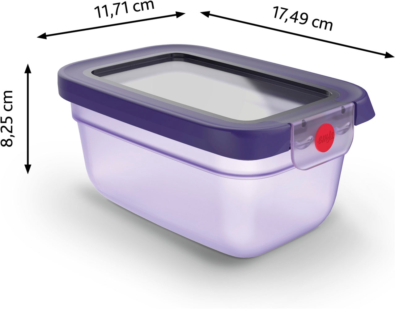 Emsa Frischhaltedose »oneClick« verschlossen mit nur 1 x Klick, 100% dicht, made in Germany