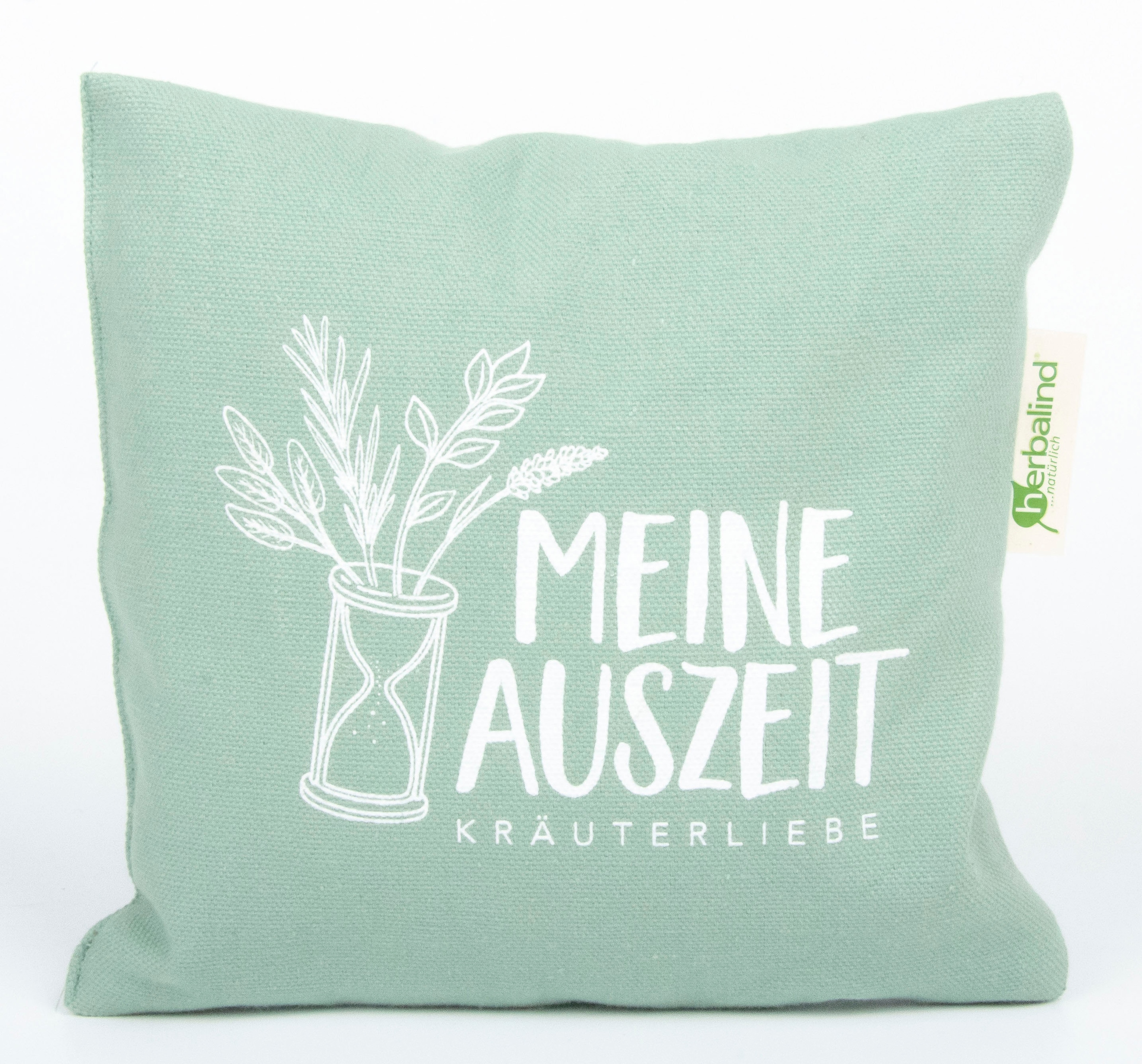 herbalind Kräuterkissen »MEINE AUSZEIT Lindgrün«, (1 tlg.)