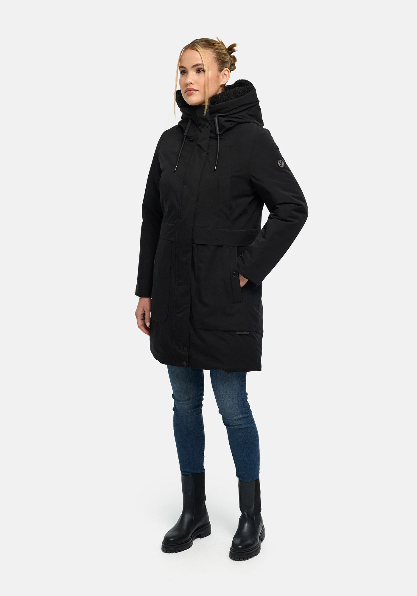 Marikoo Winterjacke »Marikoo Pakaami Damen Parka N158«