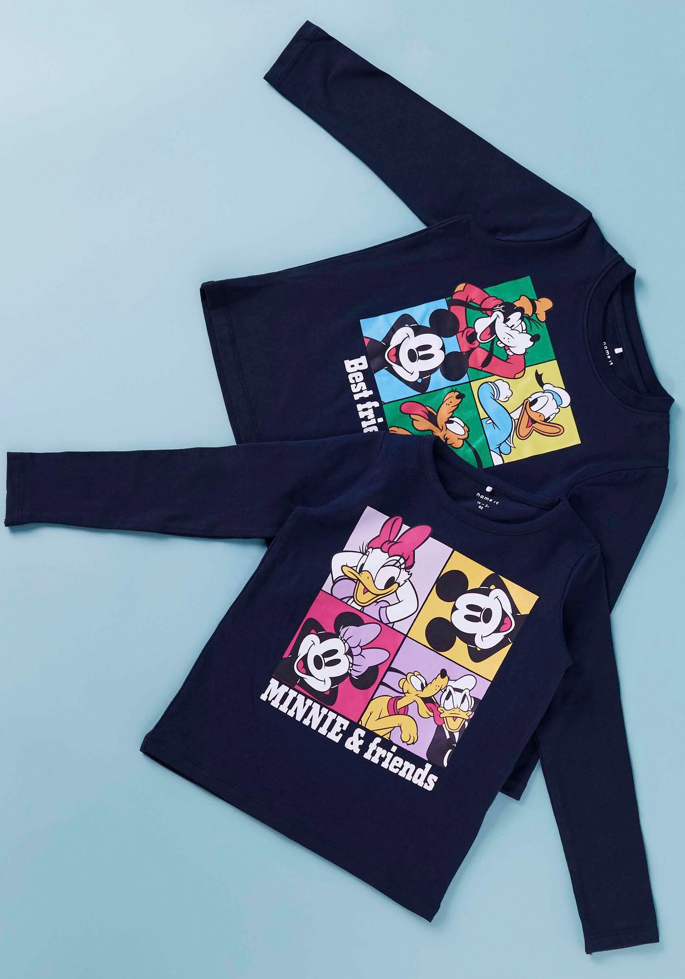Name It Sweatshirt »NMFJUJUN MINNIE LS TOP NOOS WDI«, mit Disneys Minnie Druck