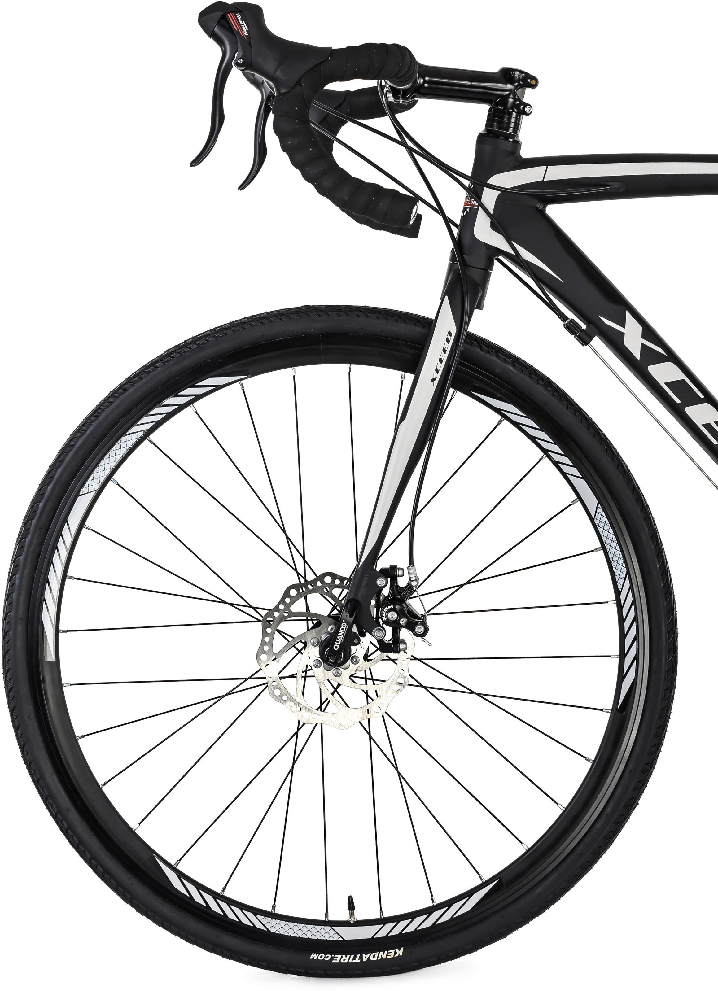 KS Cycling Gravelbike »Xceed«, 14 Gang, Shimano, Tourney Schaltwerk, Kettenschaltung, für Herren, Kettenschaltung
